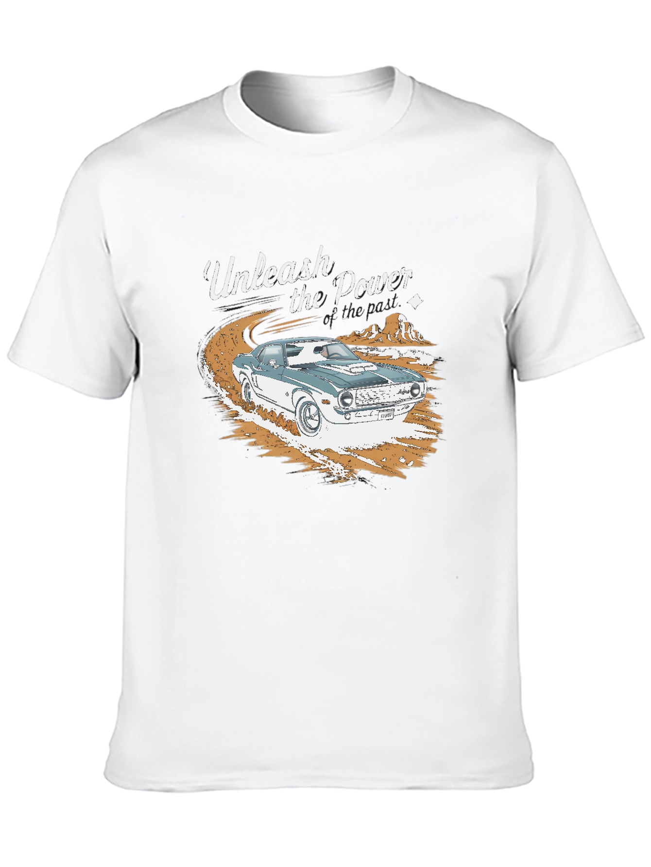 Unleash the Power Car Graphic T-Shirt