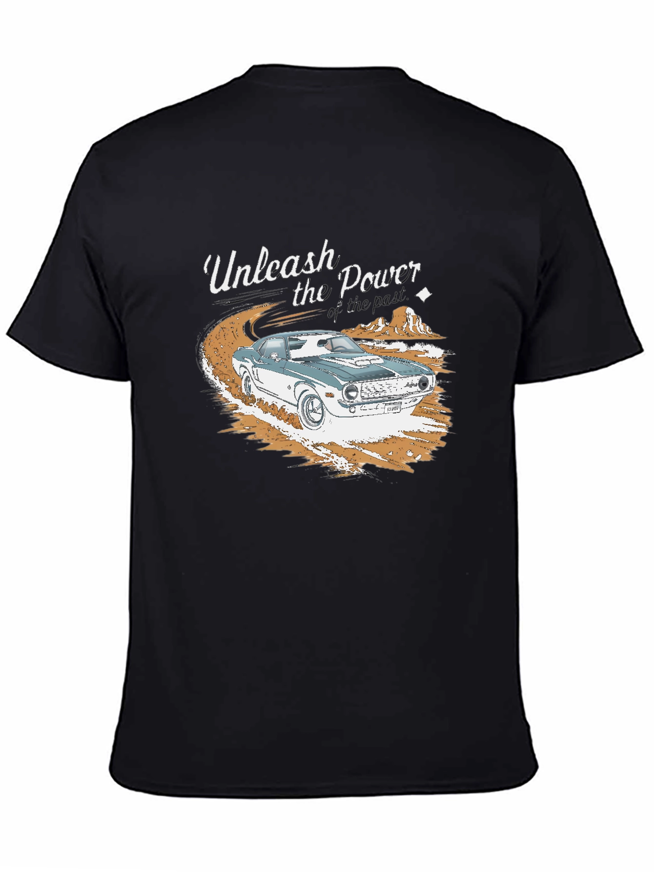 Unleash the Power Car Graphic T-Shirt