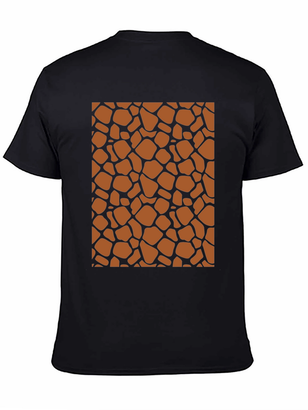 Giraffe Print Tee - Stylish Animal Pattern T-Shirt