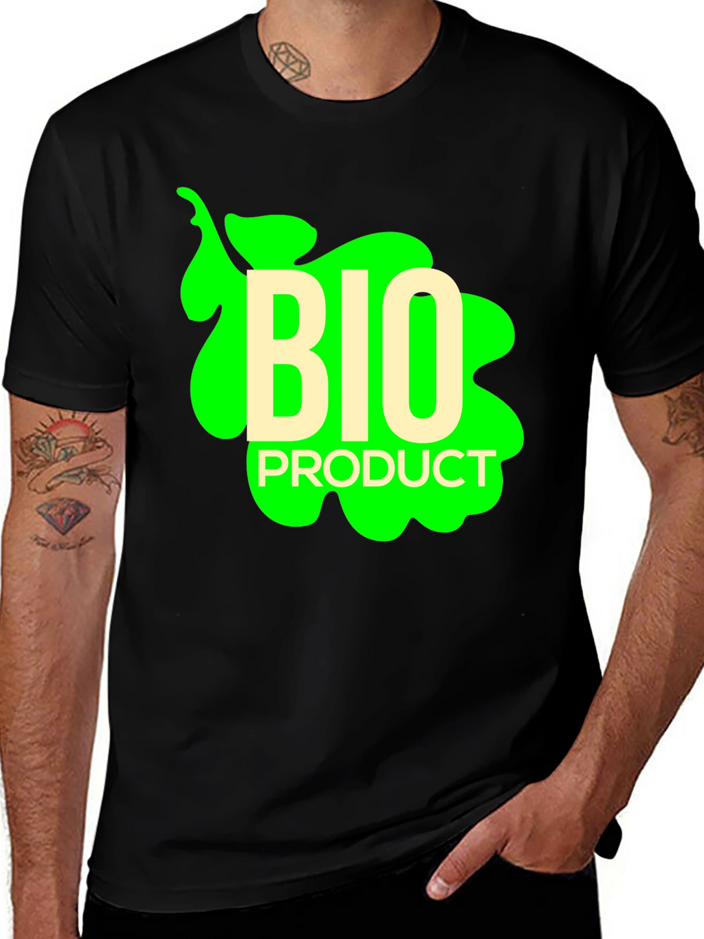 Bio Product Graphic Tee - Organic Cotton T-Shirt