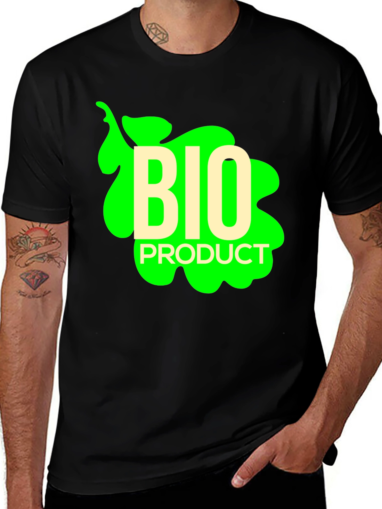 Bio Product Graphic Tee - Organic Cotton T-Shirt