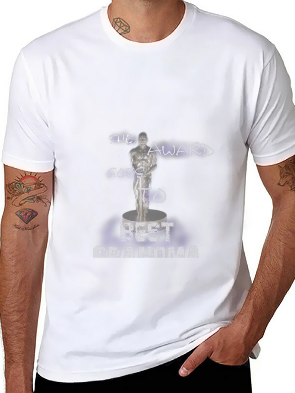 Best Grandma Award T-Shirt Funny Gift