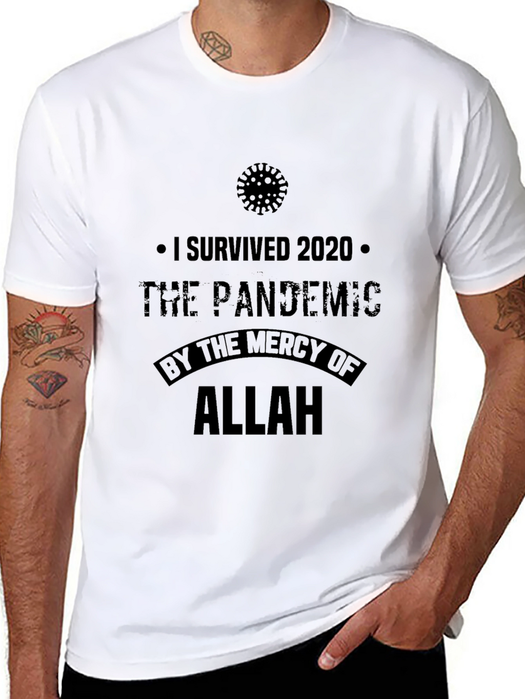 I Survived 2020 Pandemic T-Shirt - Allah