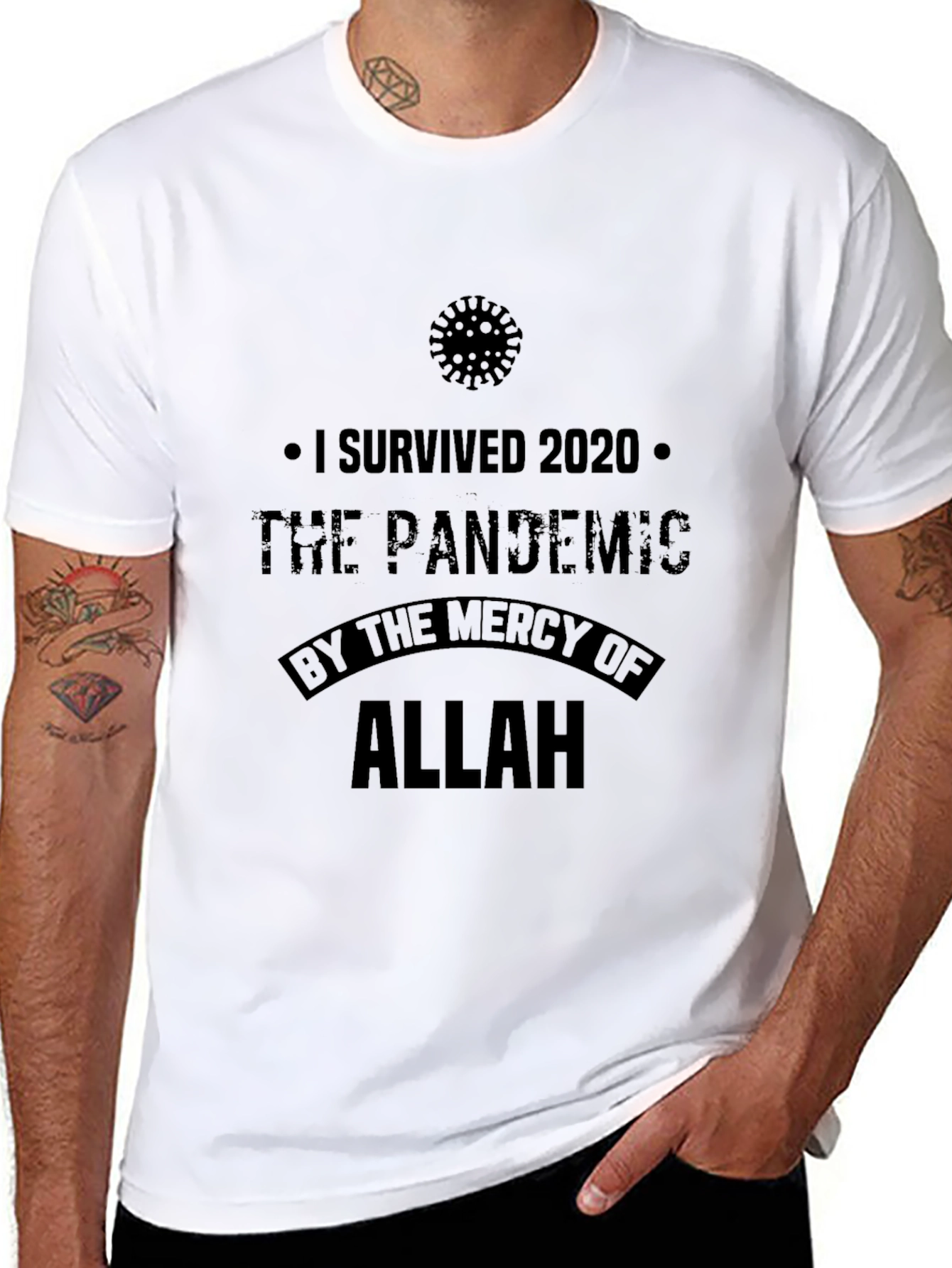 I Survived 2020 Pandemic T-Shirt - Allah
