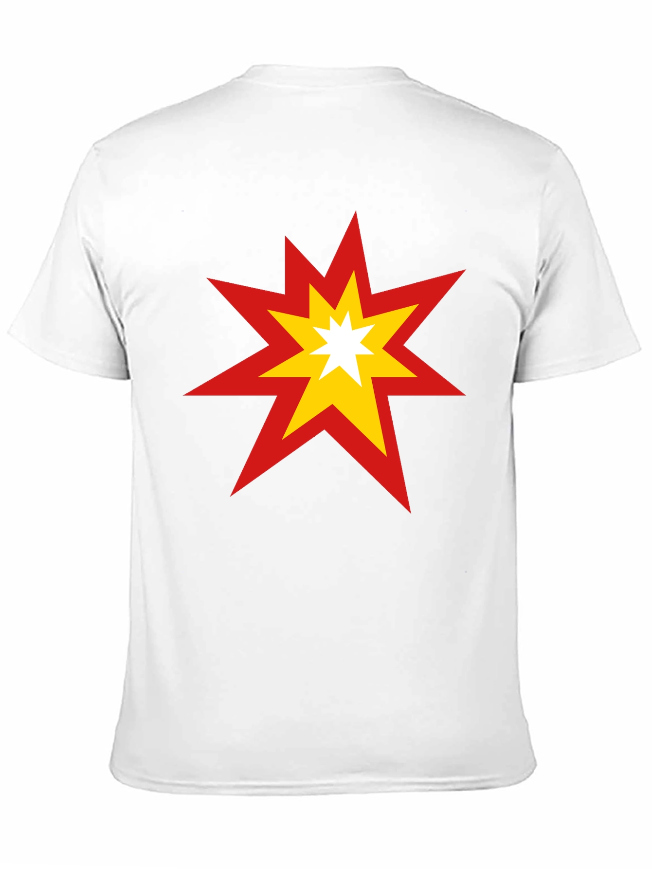 Starburst Graphic Tee - Bold Cotton T-Shirt