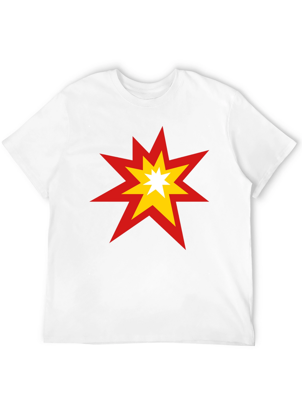 Starburst Graphic Tee - Bold Cotton T-Shirt