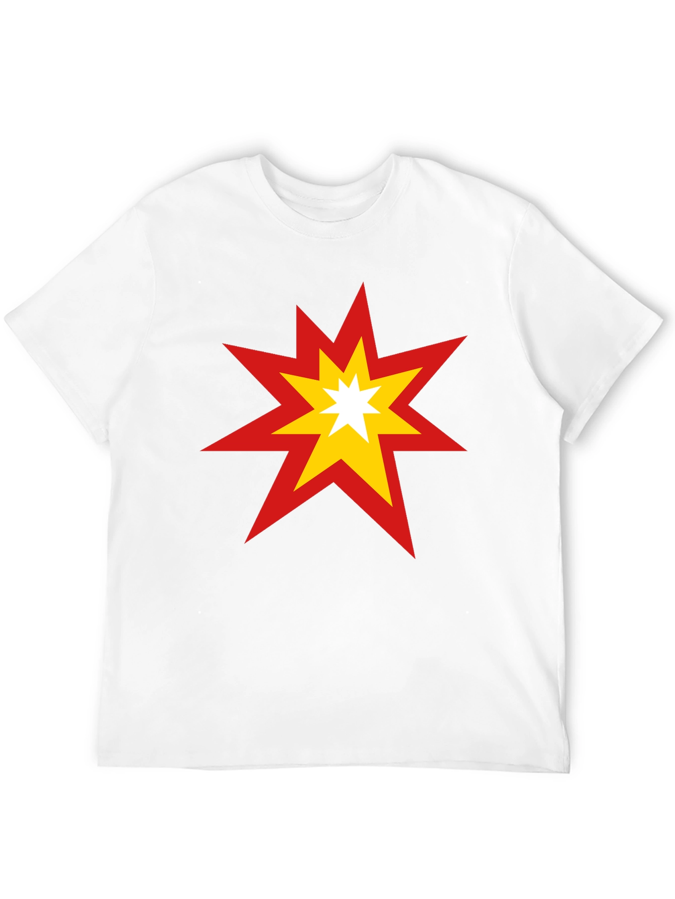 Starburst Graphic Tee - Bold Cotton T-Shirt