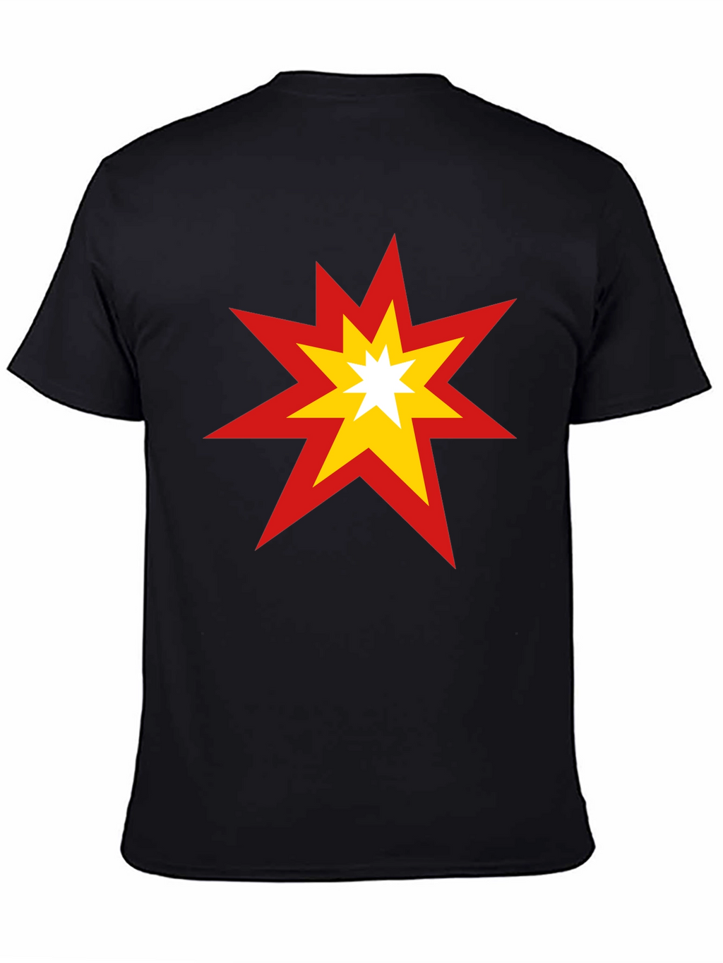 Starburst Graphic Tee - Bold Cotton T-Shirt