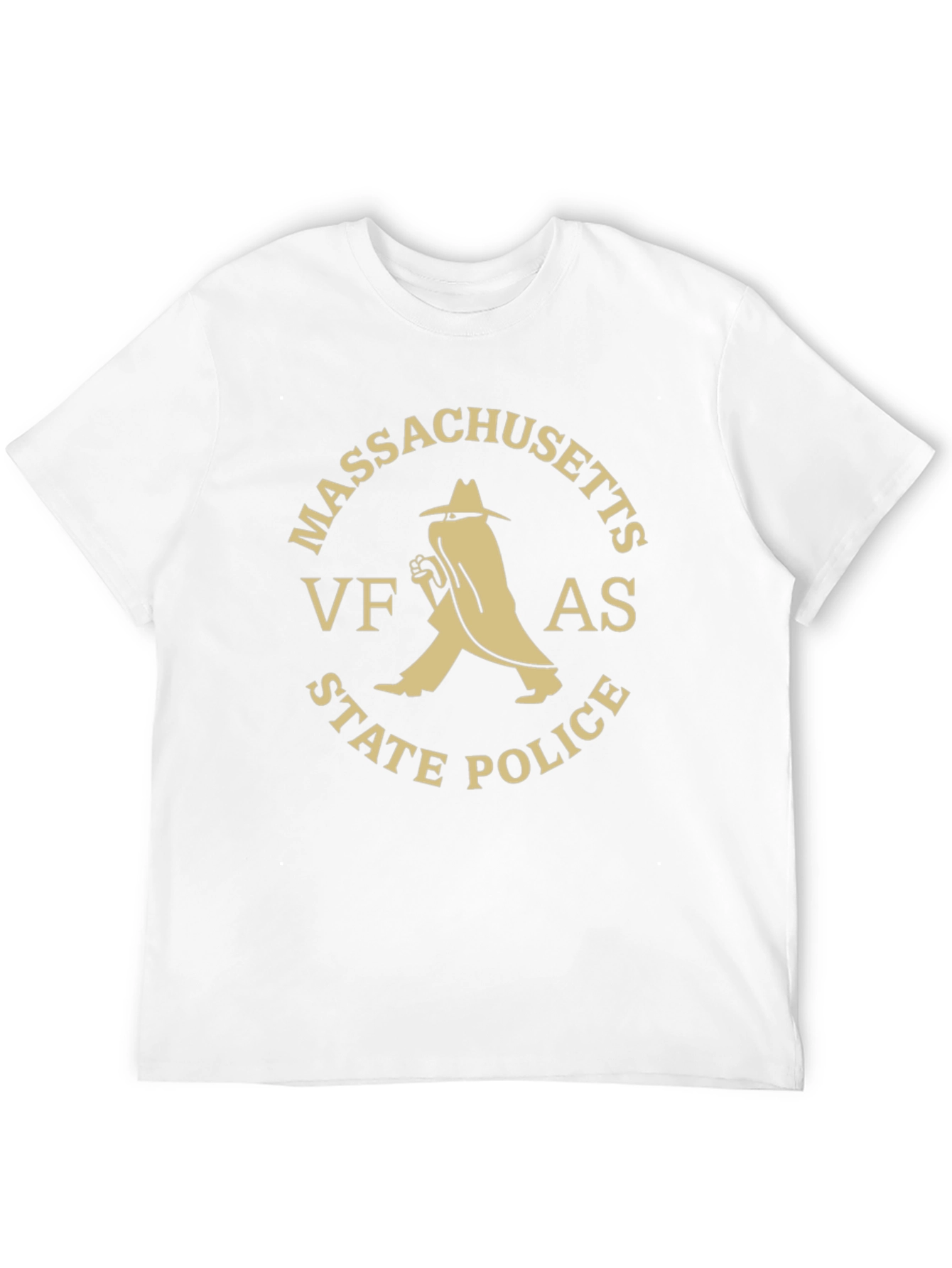 Massachusetts VFAS State Police Black T-Shirt