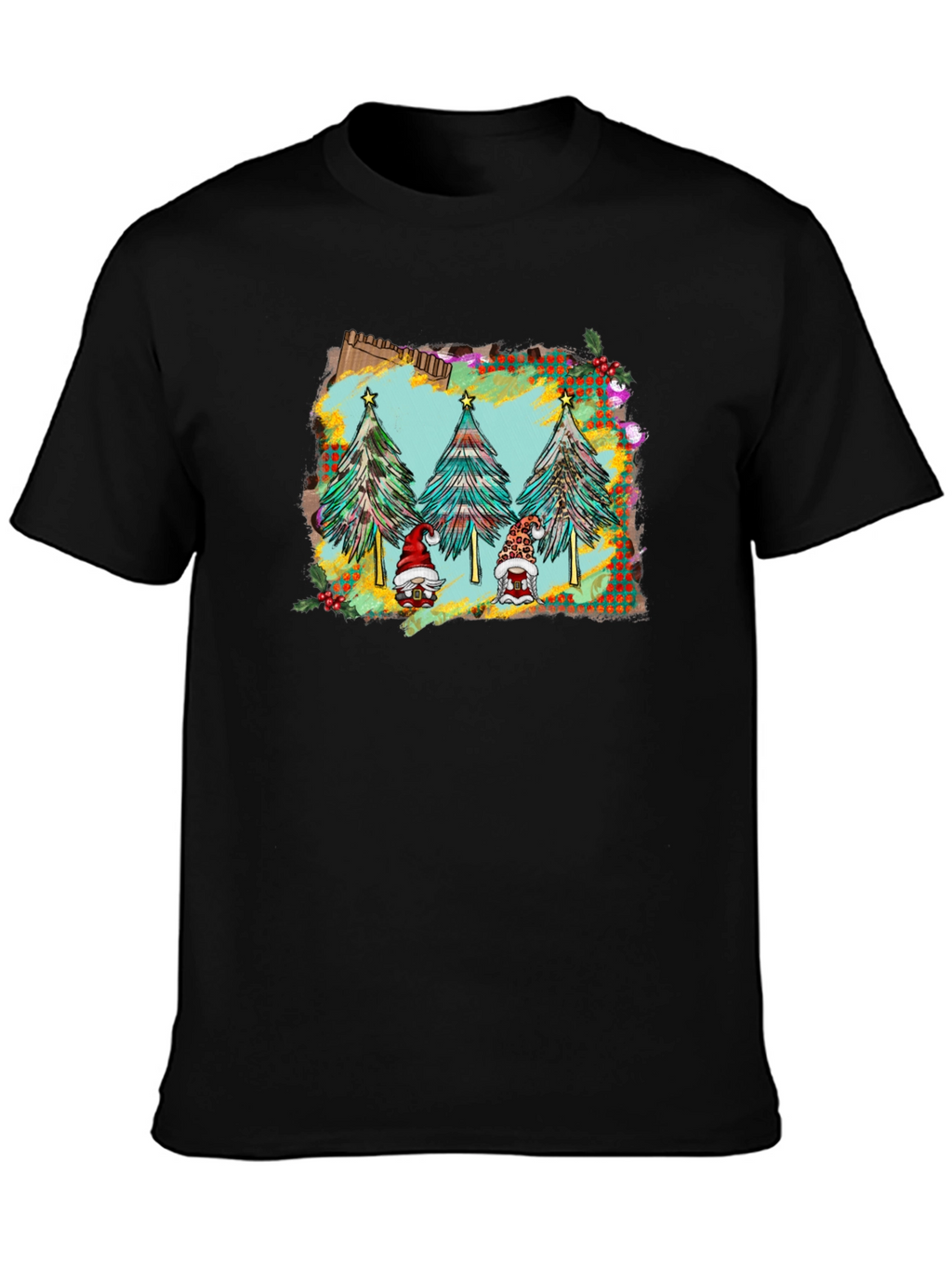 Holiday Gnomes Christmas Tree T-Shirt