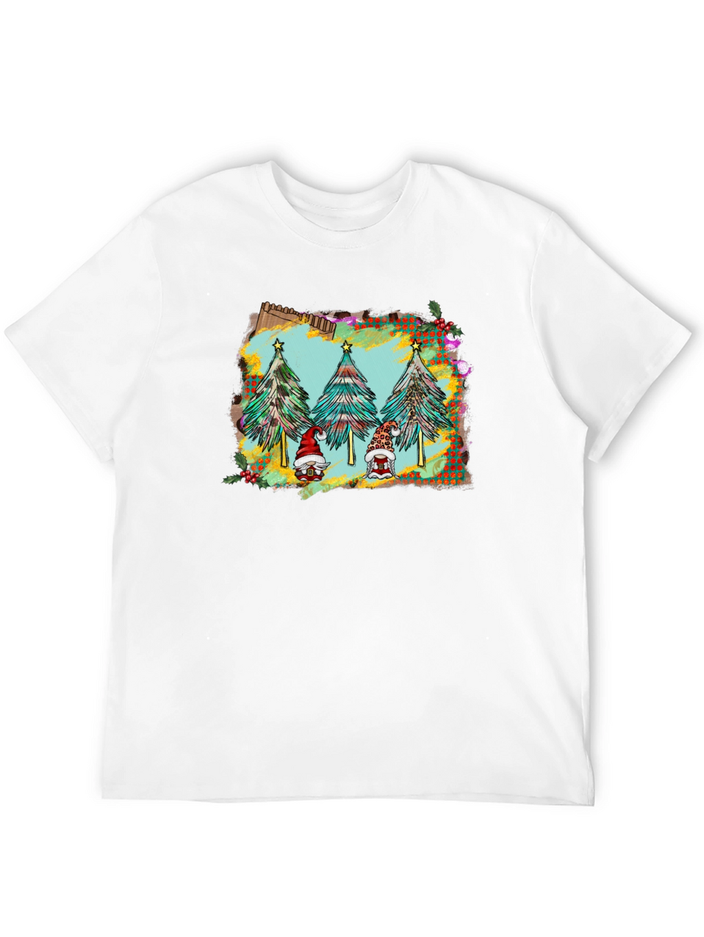 Holiday Gnomes Christmas Tree T-Shirt