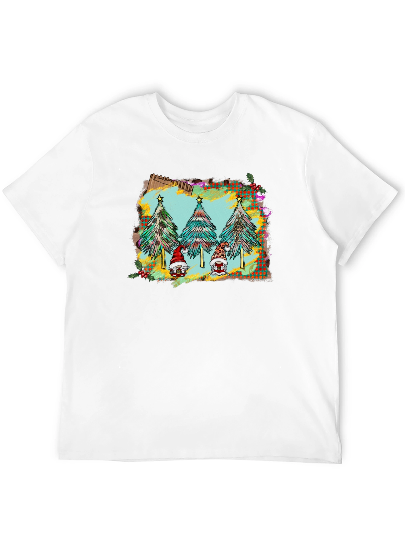 Holiday Gnomes Christmas Tree T-Shirt