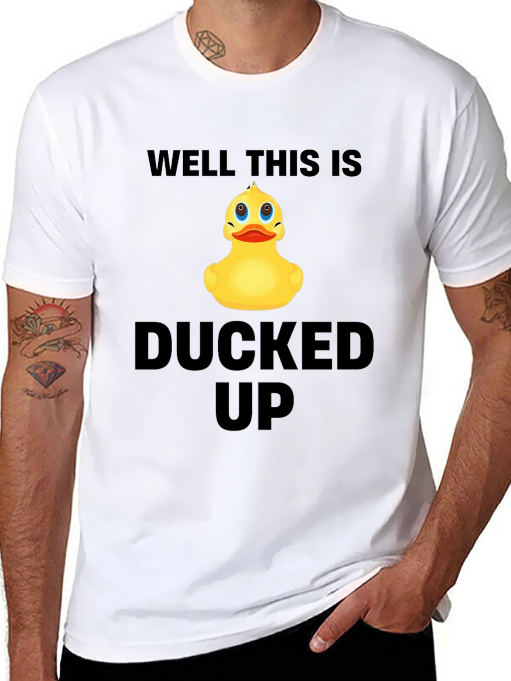Well This Is Ducked Up Graphic T-Shirt