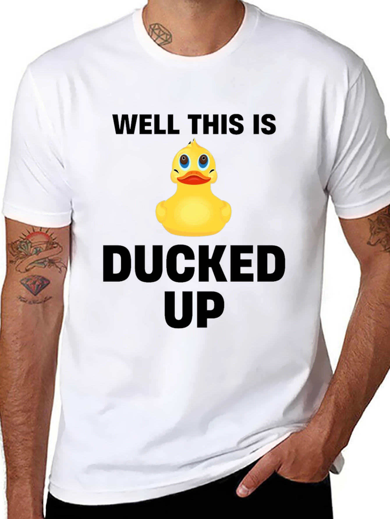 Well This Is Ducked Up Graphic T-Shirt