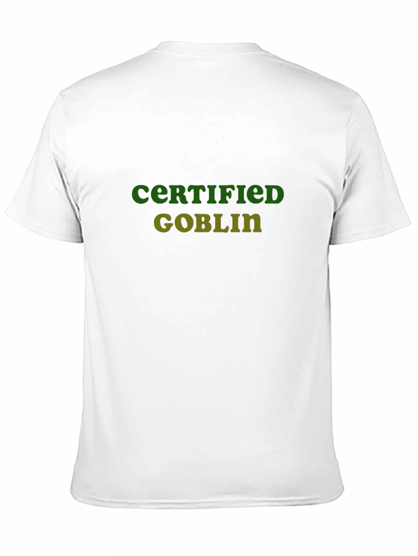 Certified Goblin T-Shirt - Funny Graphic Tee