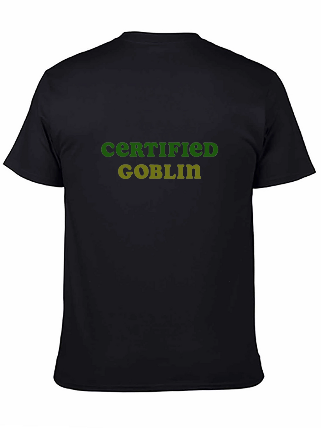 Certified Goblin T-Shirt - Funny Graphic Tee