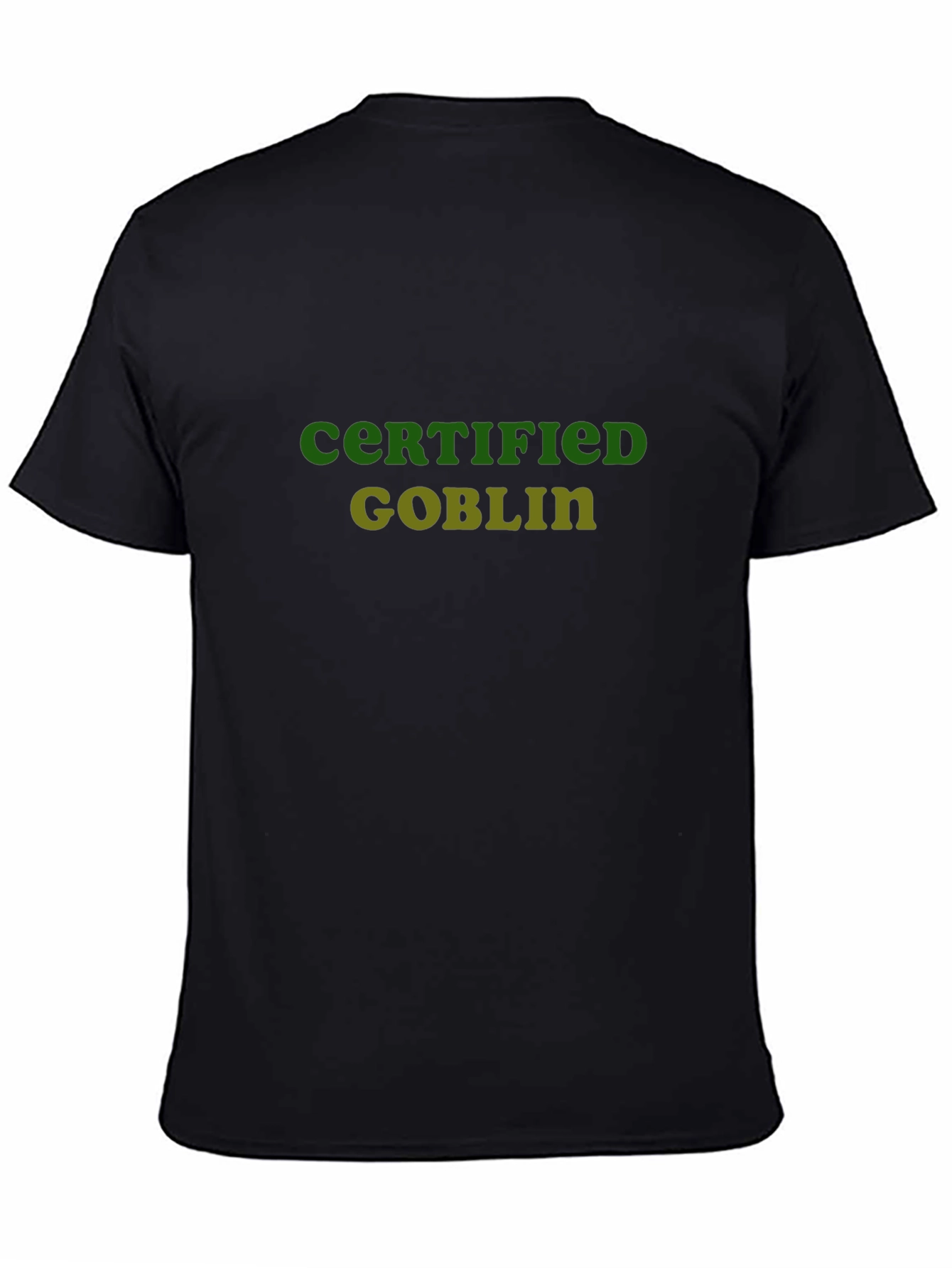 Certified Goblin T-Shirt - Funny Graphic Tee