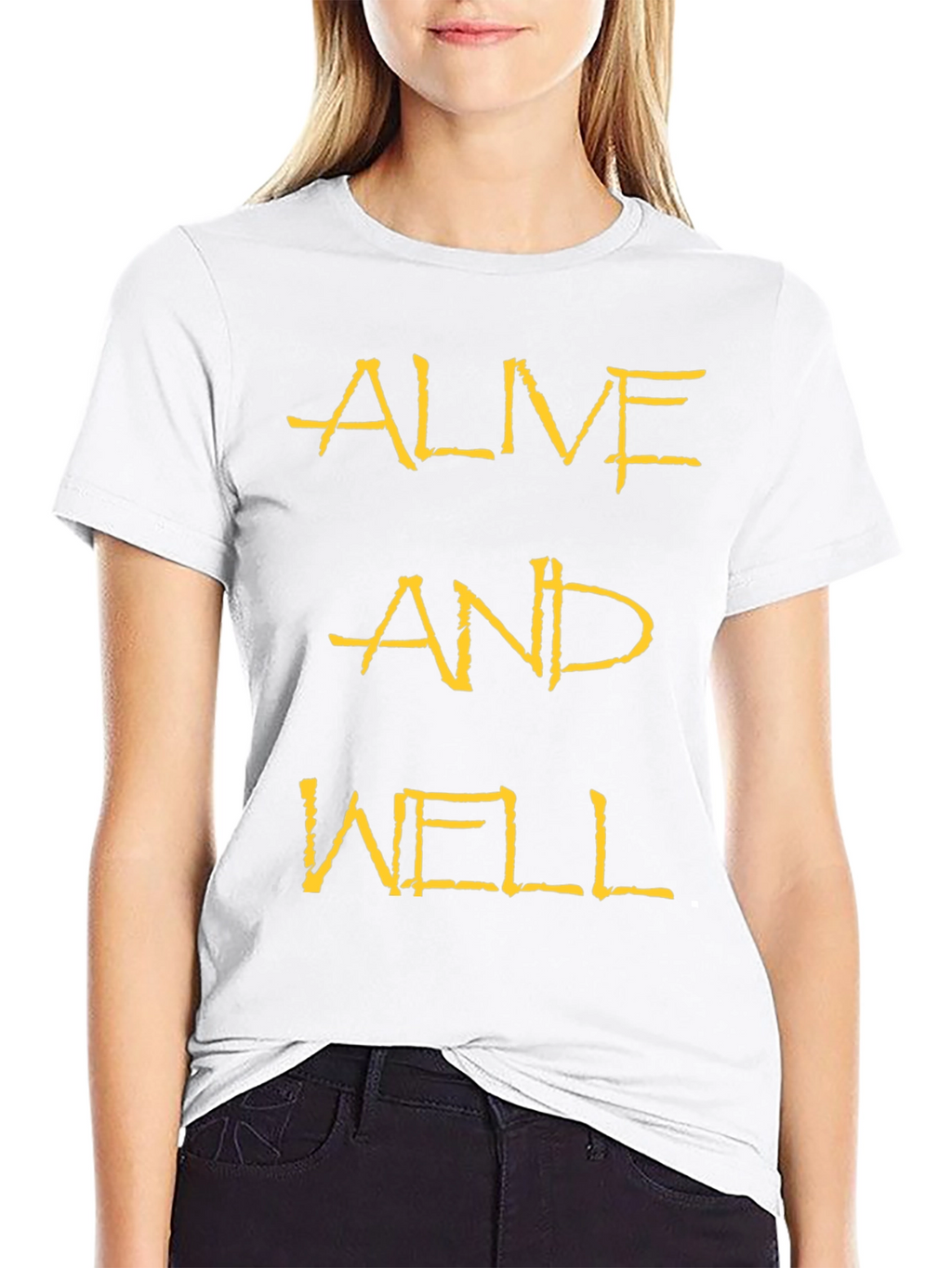 Alive and Well Graphic T-Shirt - Black