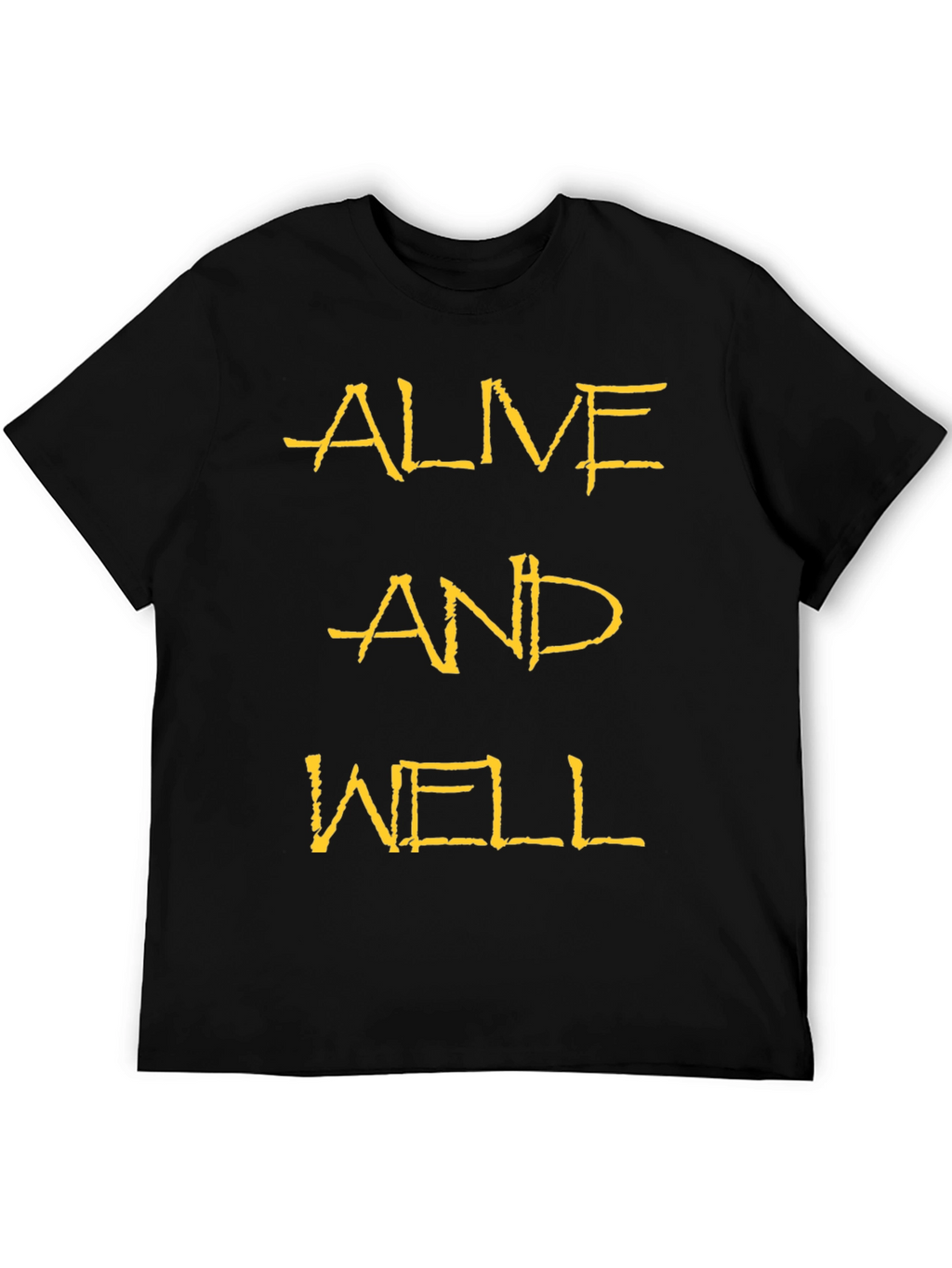 Alive and Well Graphic T-Shirt - Black