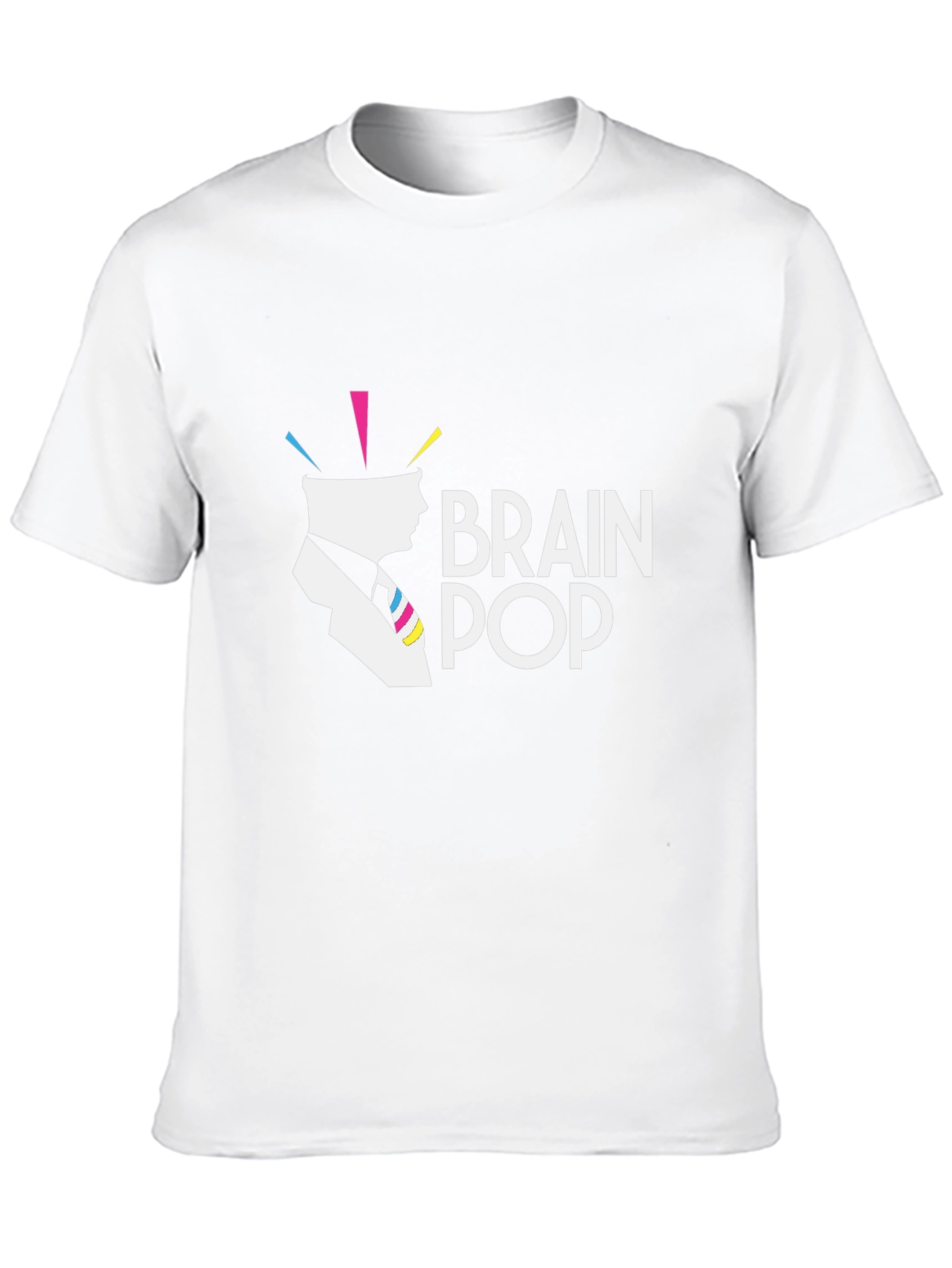 Brain Pop Graphic Tee - Modern Art T-Shirt