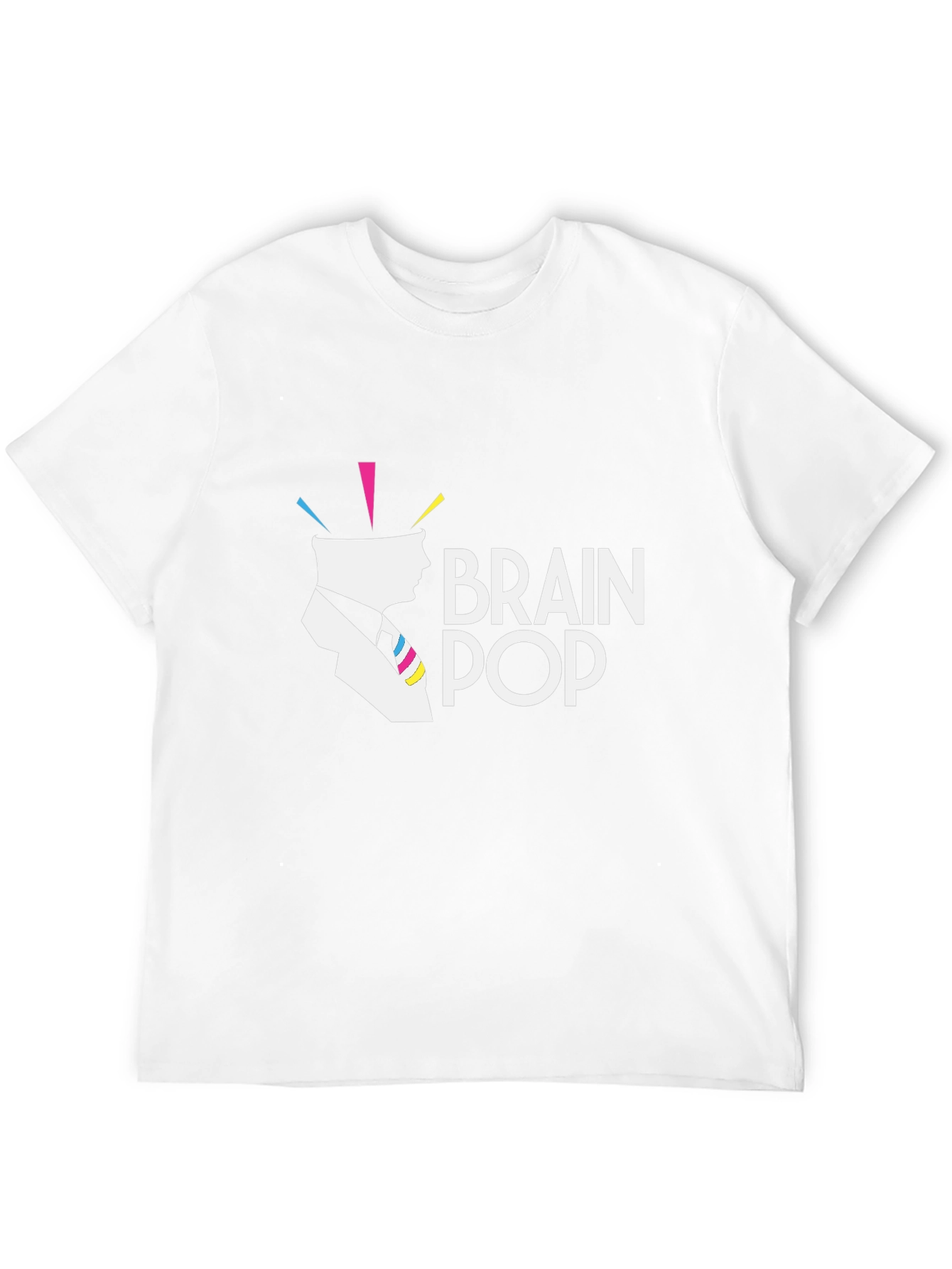 Brain Pop Graphic Tee - Modern Art T-Shirt