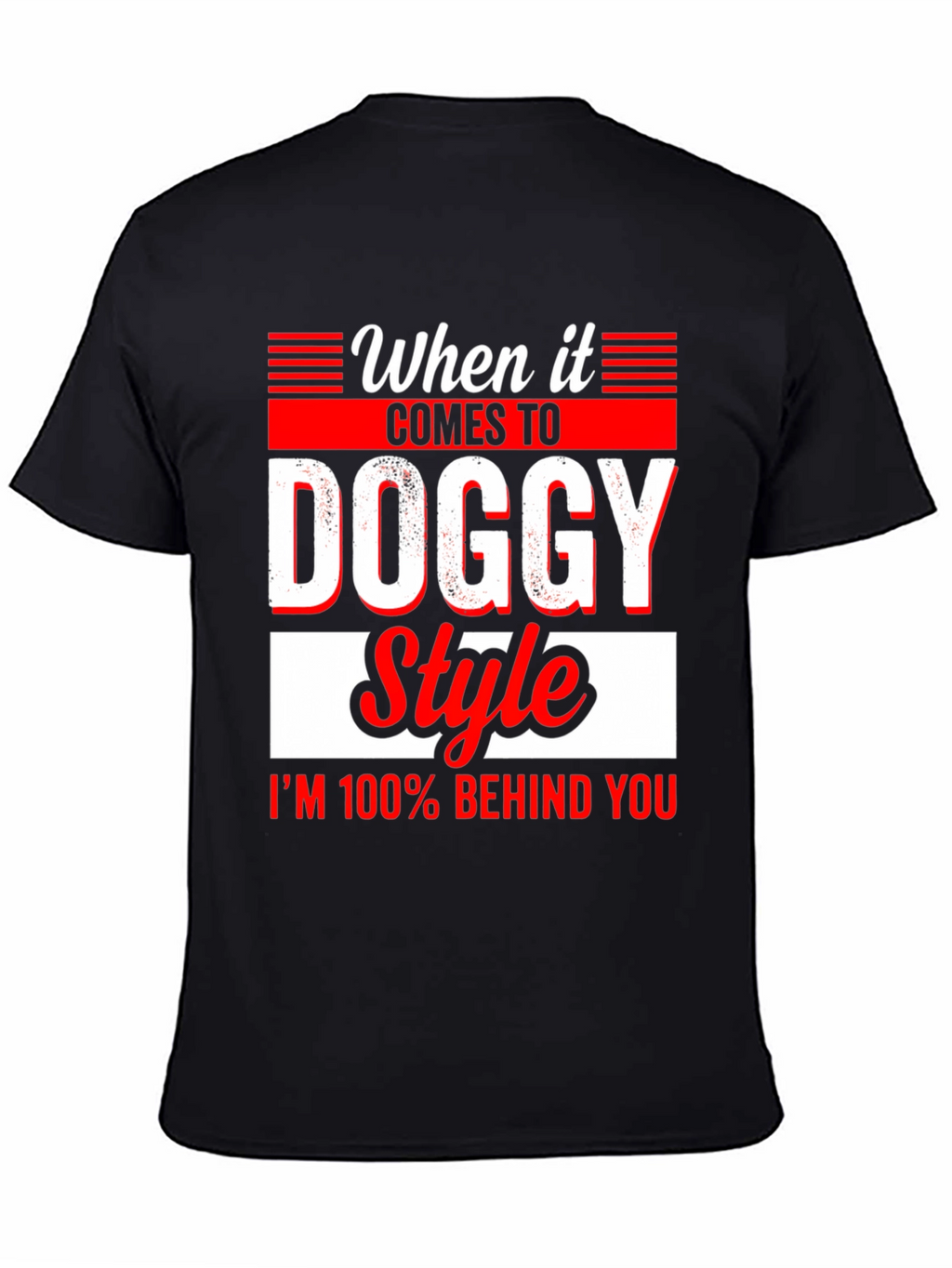 Doggy Style Mens Graphic T-Shirt