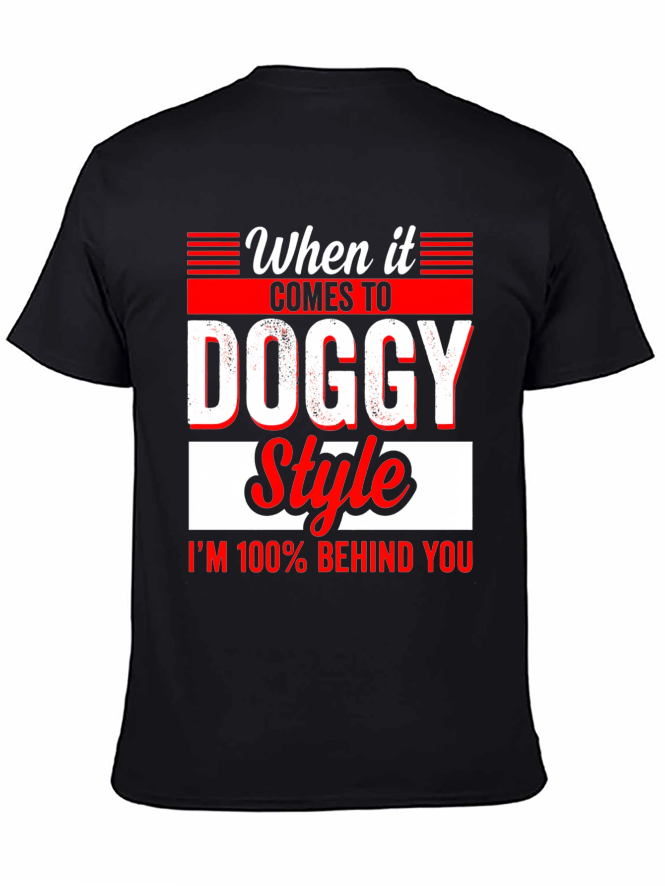 Doggy Style Mens Graphic T-Shirt