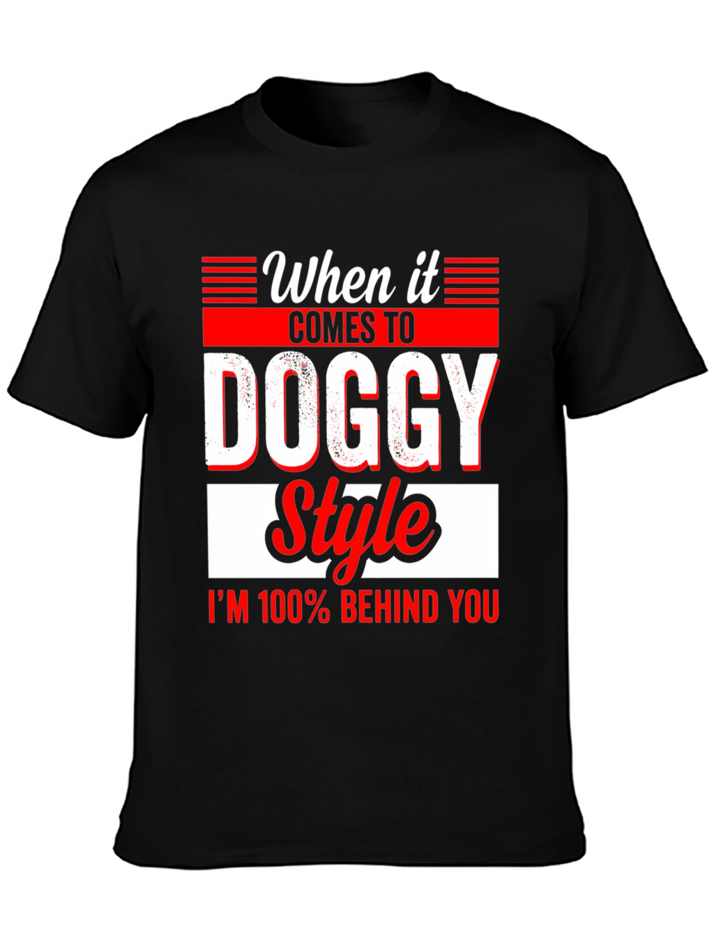 Doggy Style Mens Graphic T-Shirt