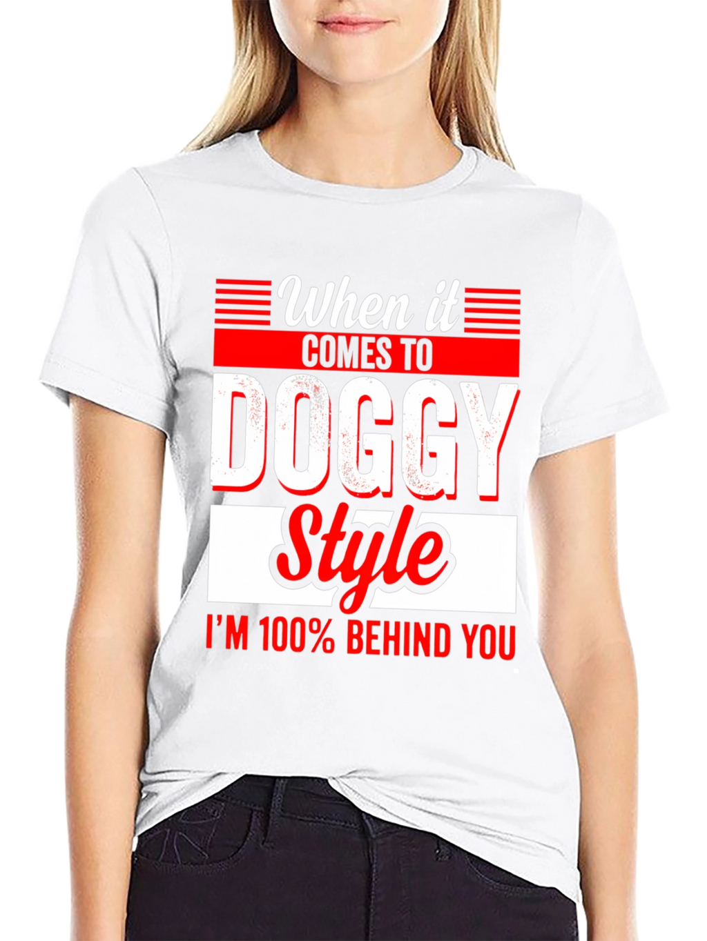 Doggy Style Mens Graphic T-Shirt