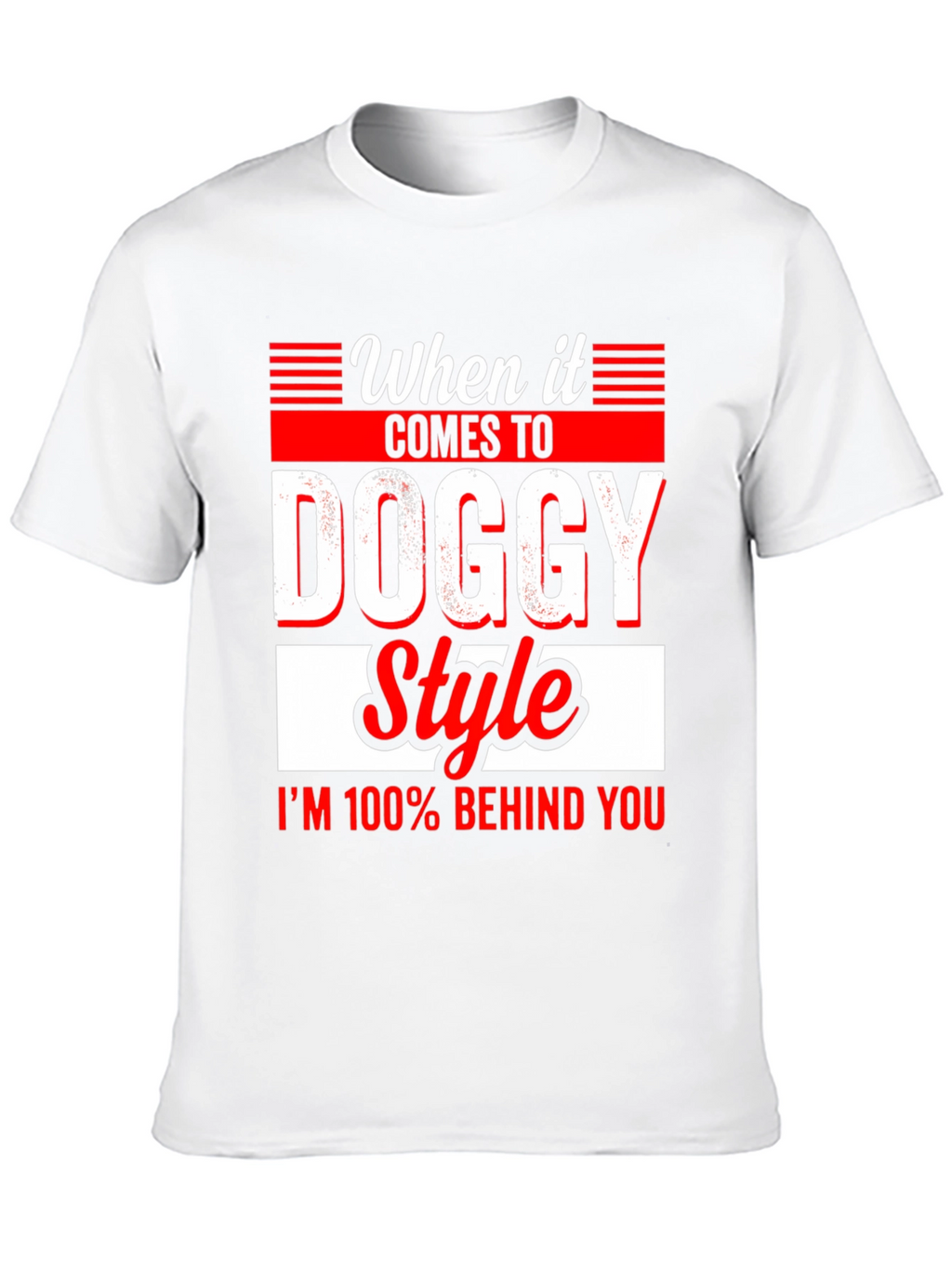 Doggy Style Mens Graphic T-Shirt