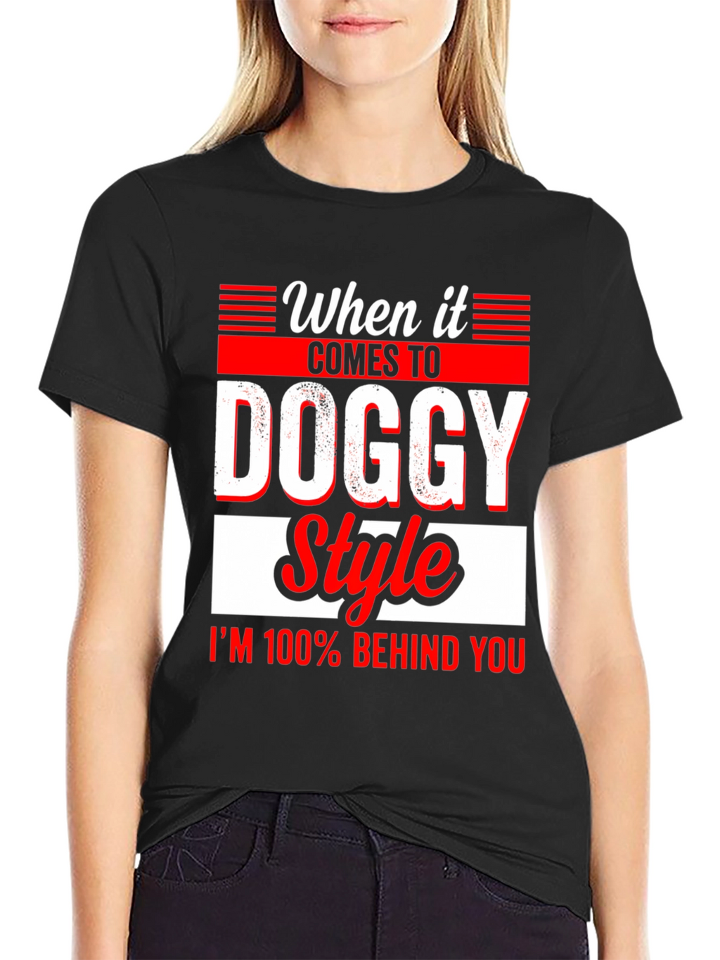 Doggy Style Mens Graphic T-Shirt