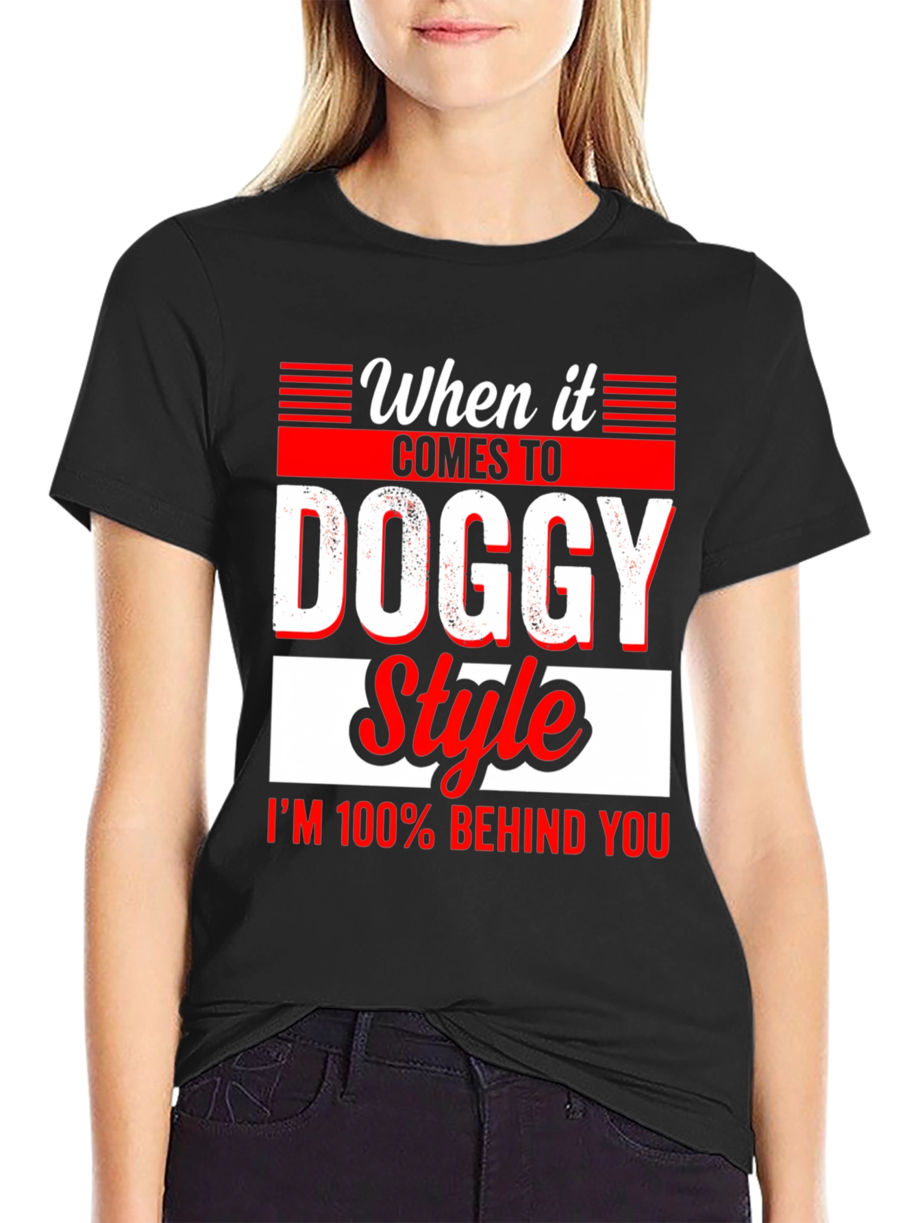 Doggy Style Mens Graphic T-Shirt