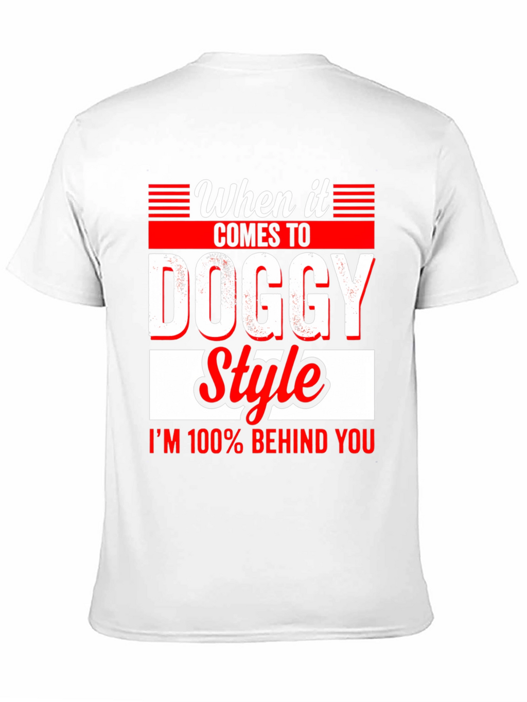Doggy Style Mens Graphic T-Shirt