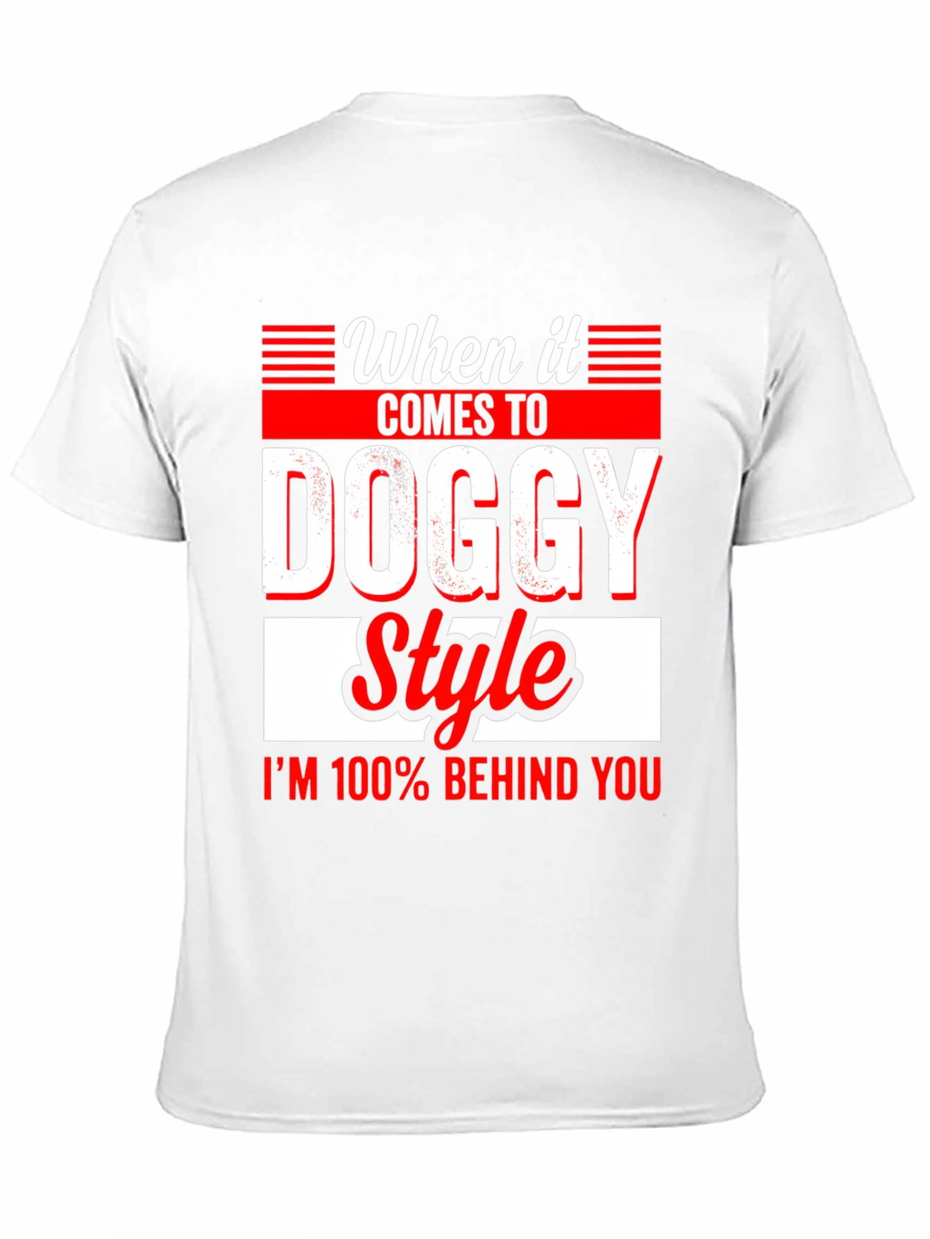 Doggy Style Mens Graphic T-Shirt