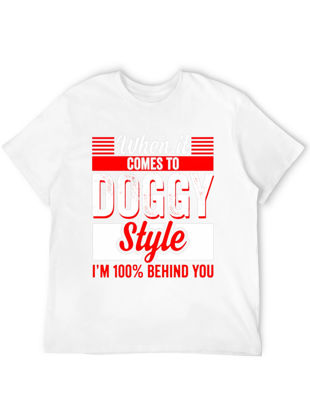 Doggy Style Mens Graphic T-Shirt