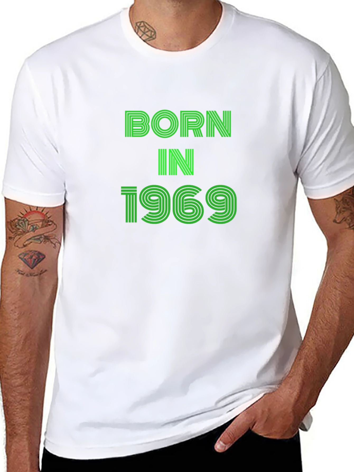 Born in 1969 T-Shirt - Retro Style