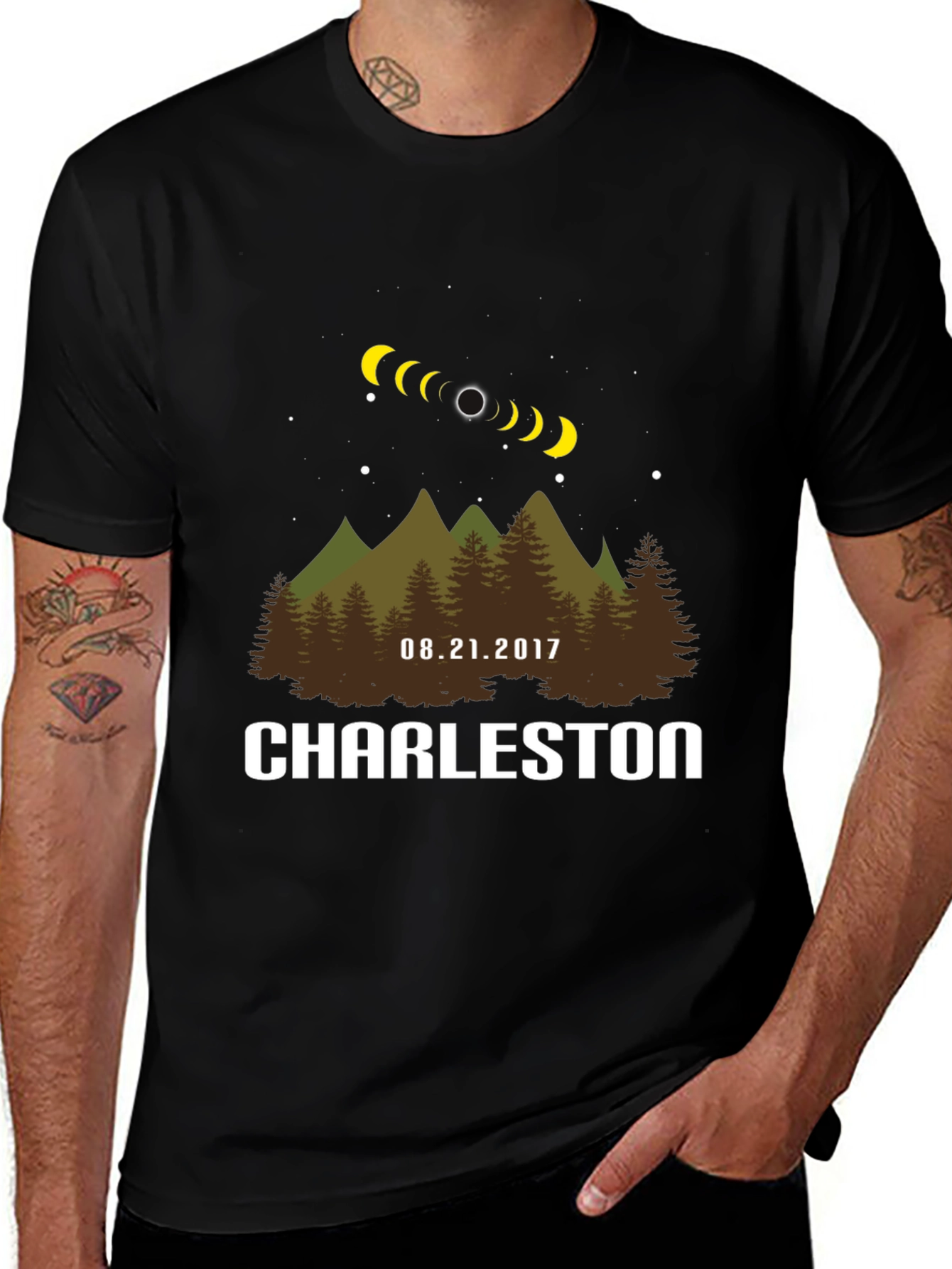 Charleston Eclipse T-Shirt - August 21 2017