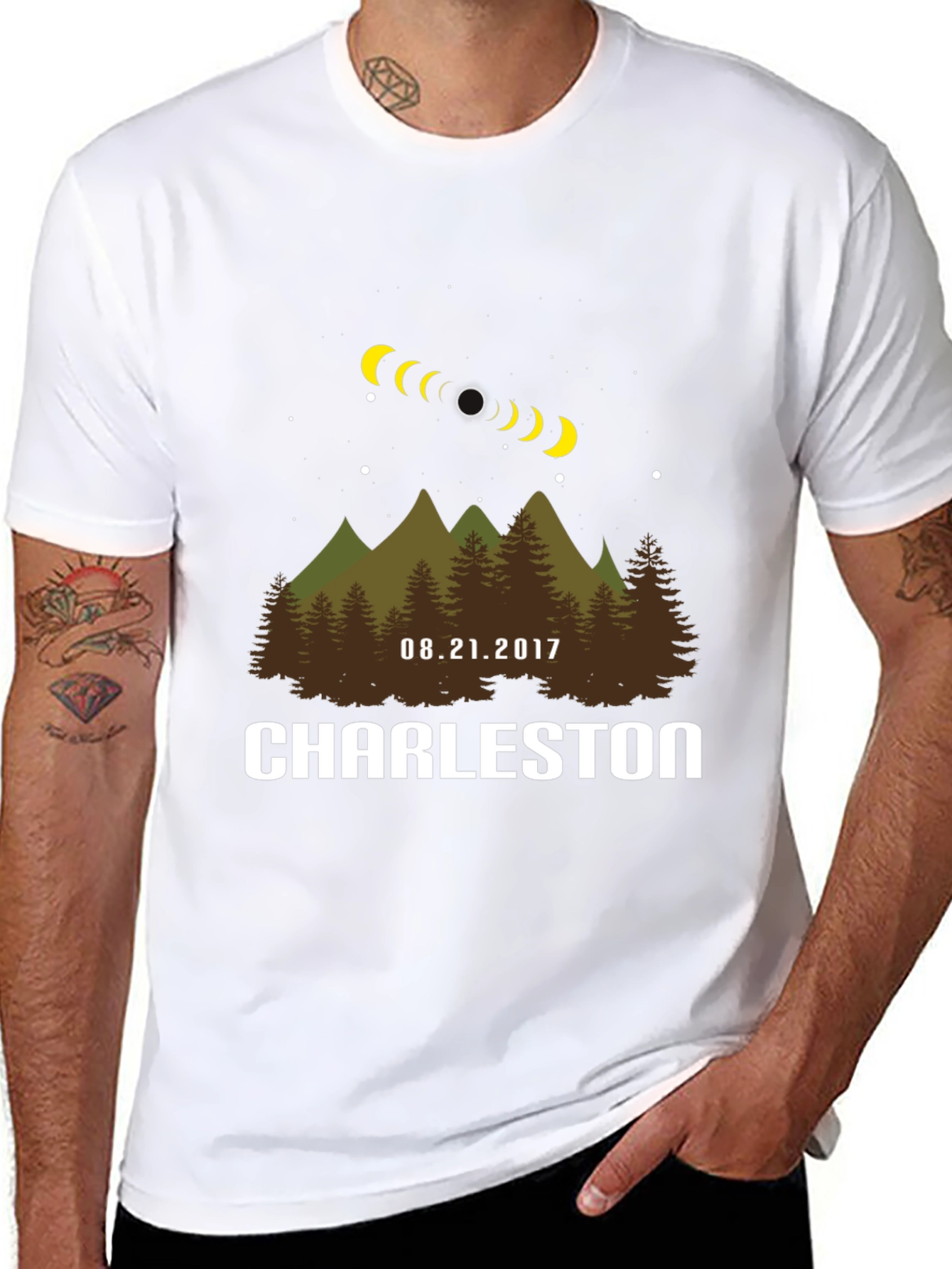 Charleston Eclipse T-Shirt - August 21 2017