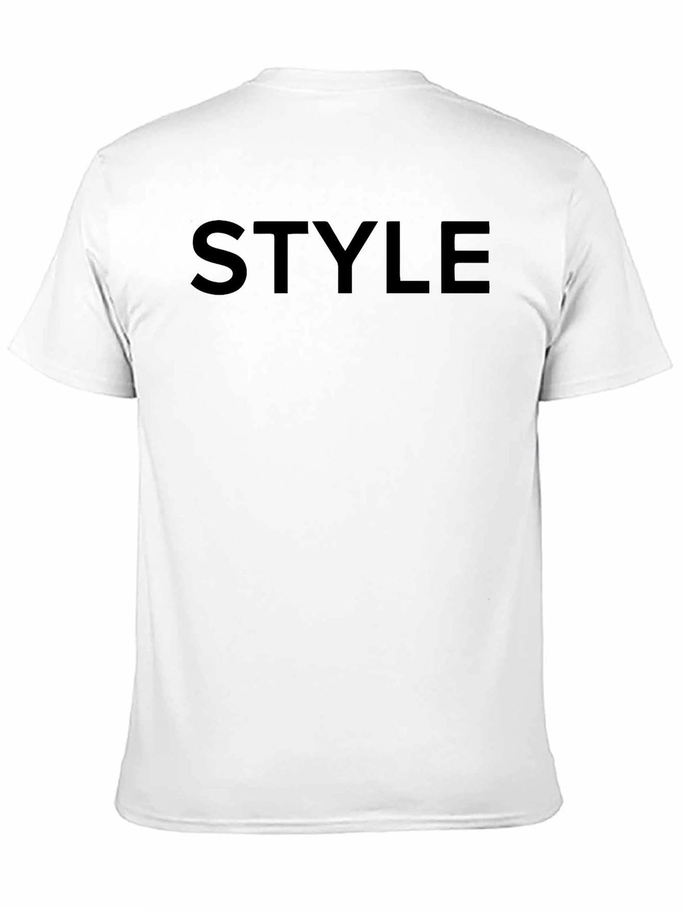 Mens Black Style Tee - Casual Fashion