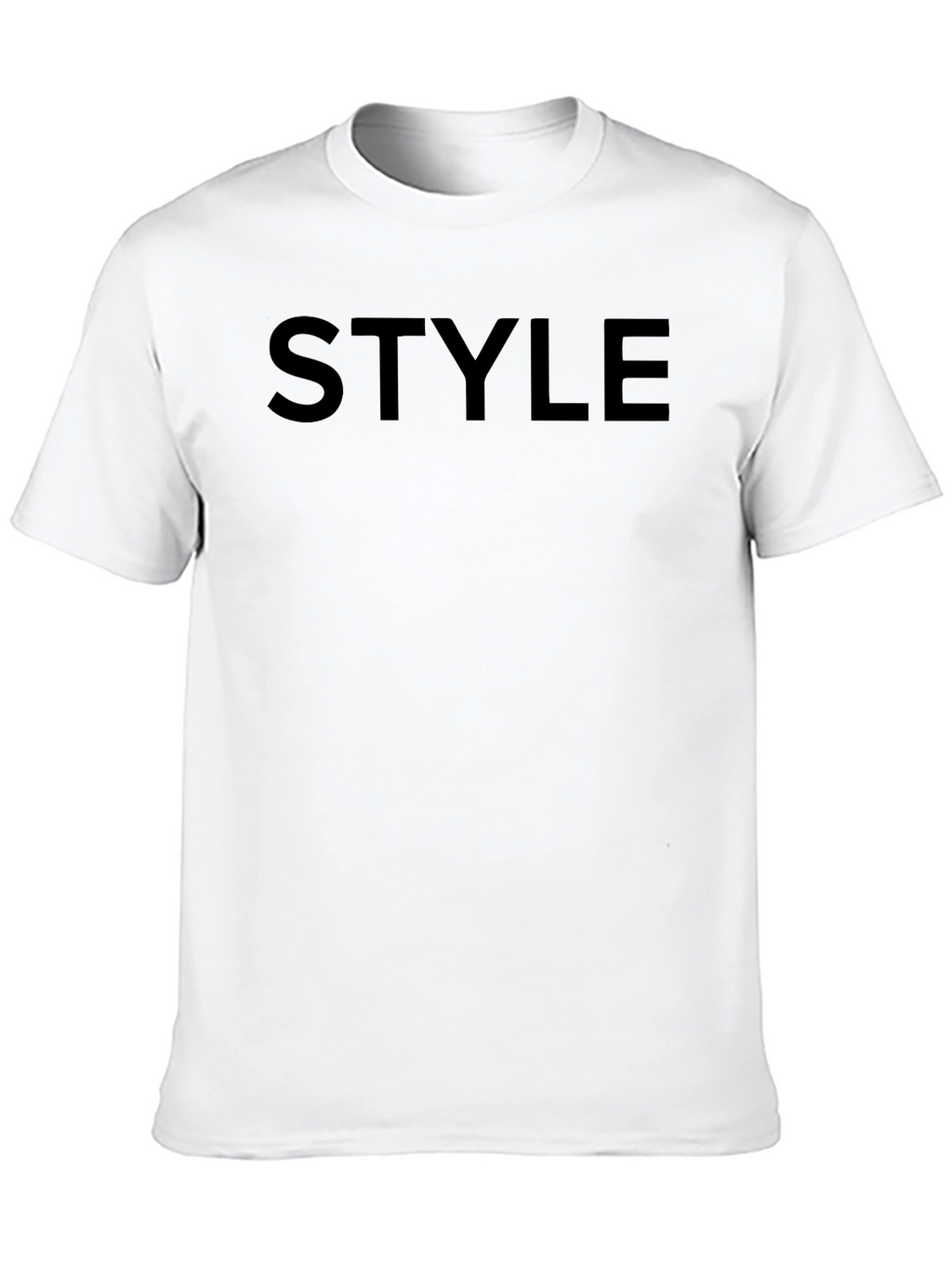 Mens Black Style Tee - Casual Fashion