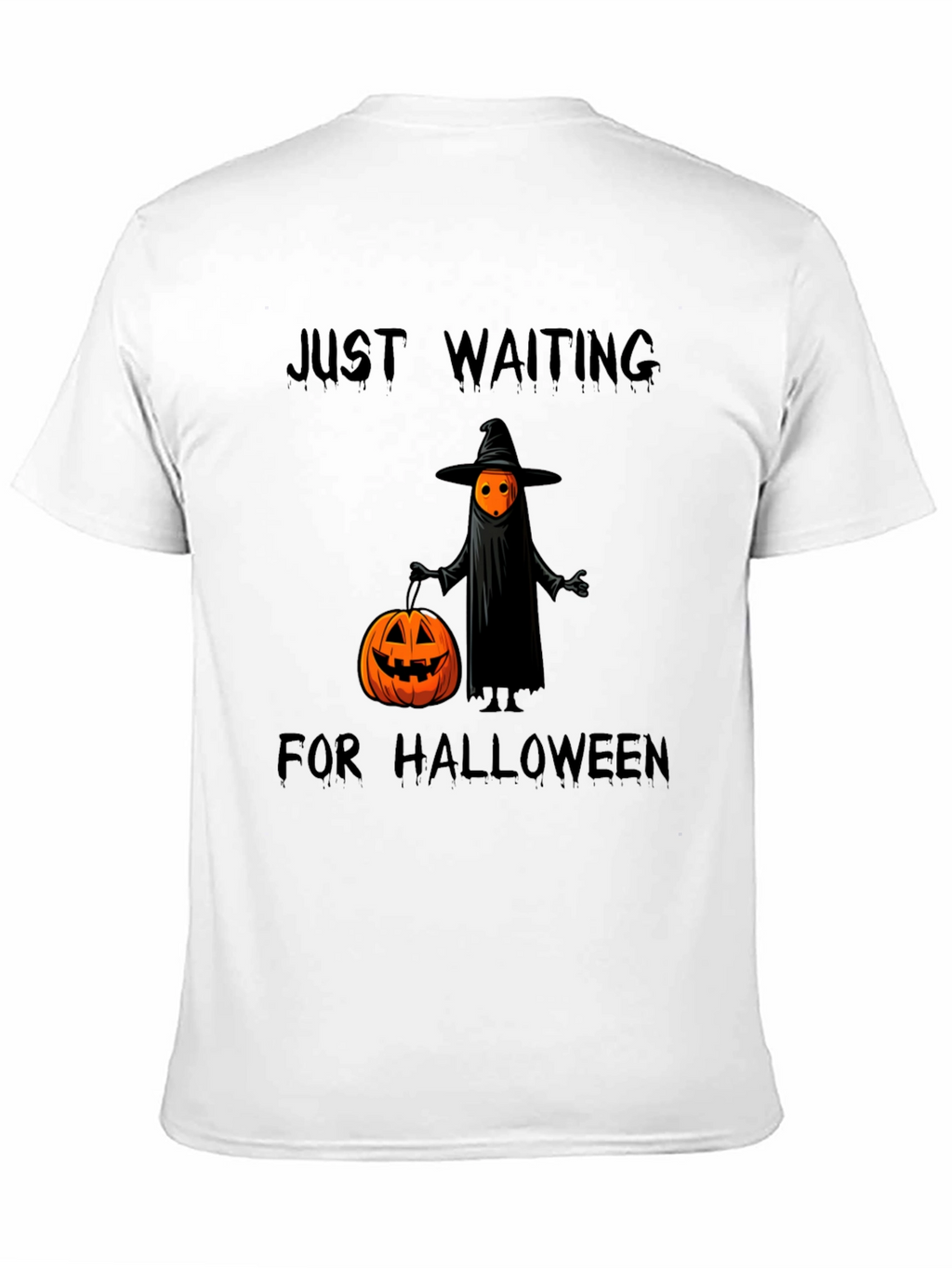 Halloween Waiting T-Shirt - Ghost Pumpkin