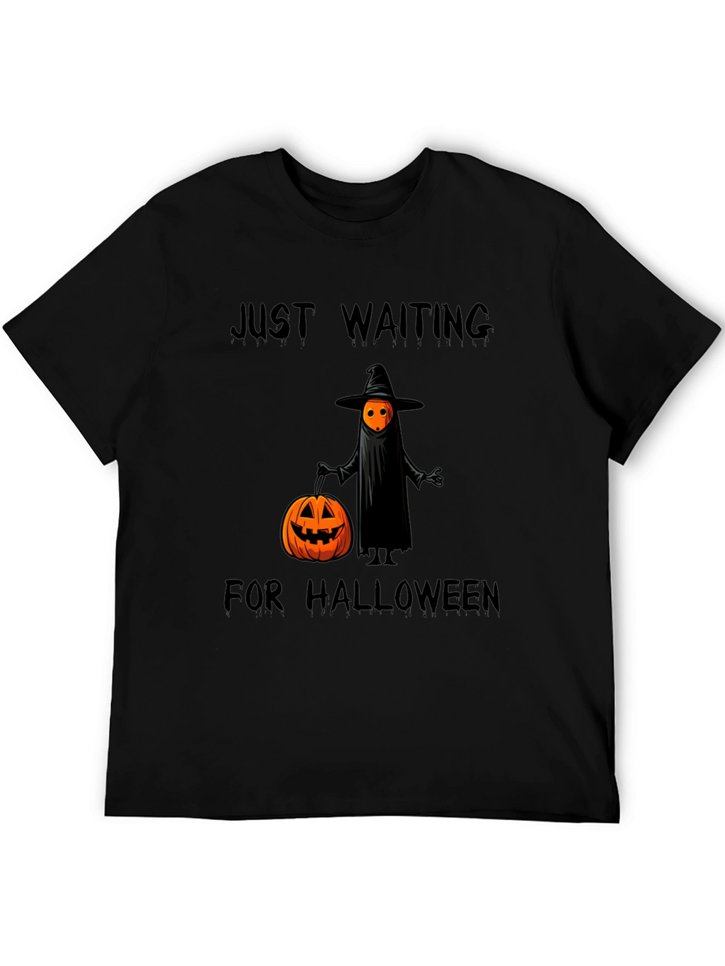 Halloween Waiting T-Shirt - Ghost Pumpkin