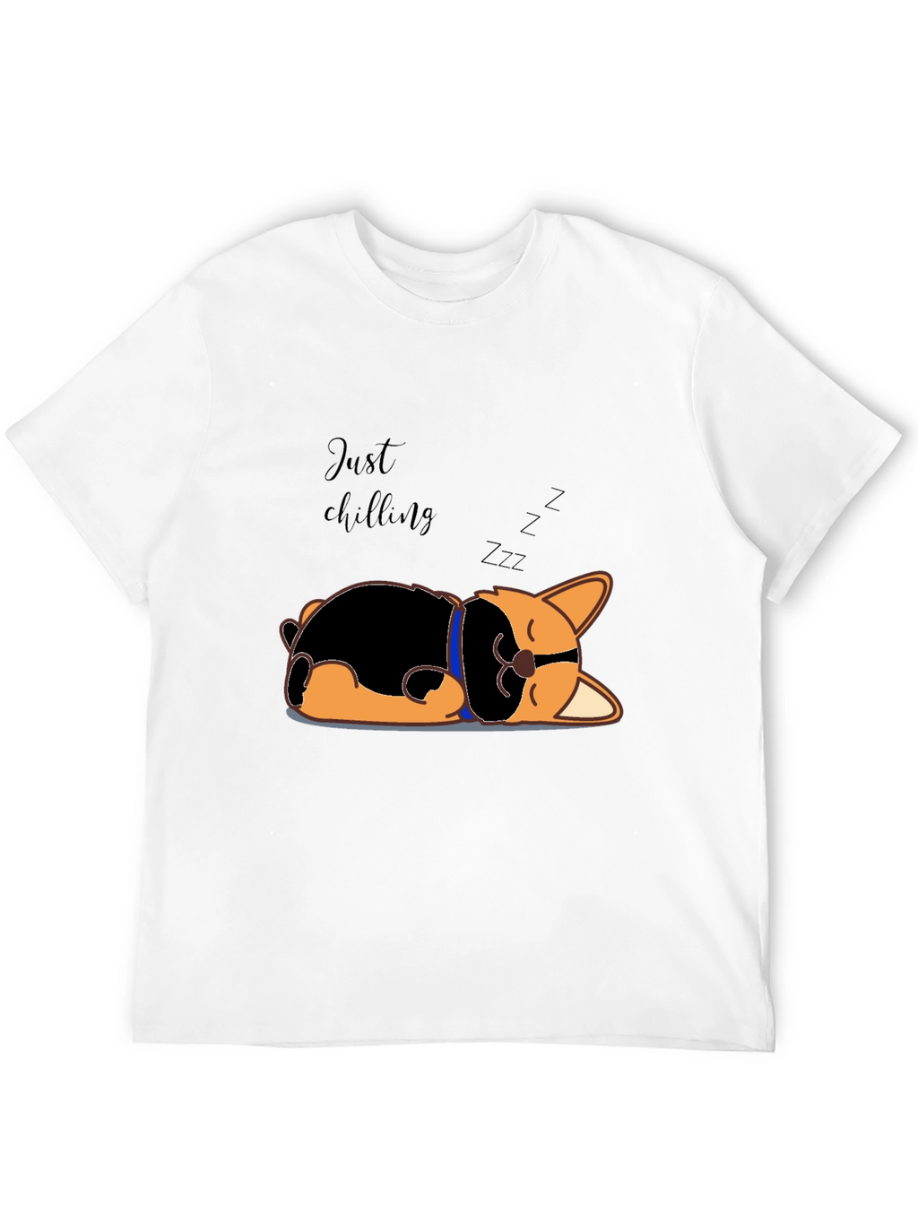 Just Chilling Dog T-Shirt