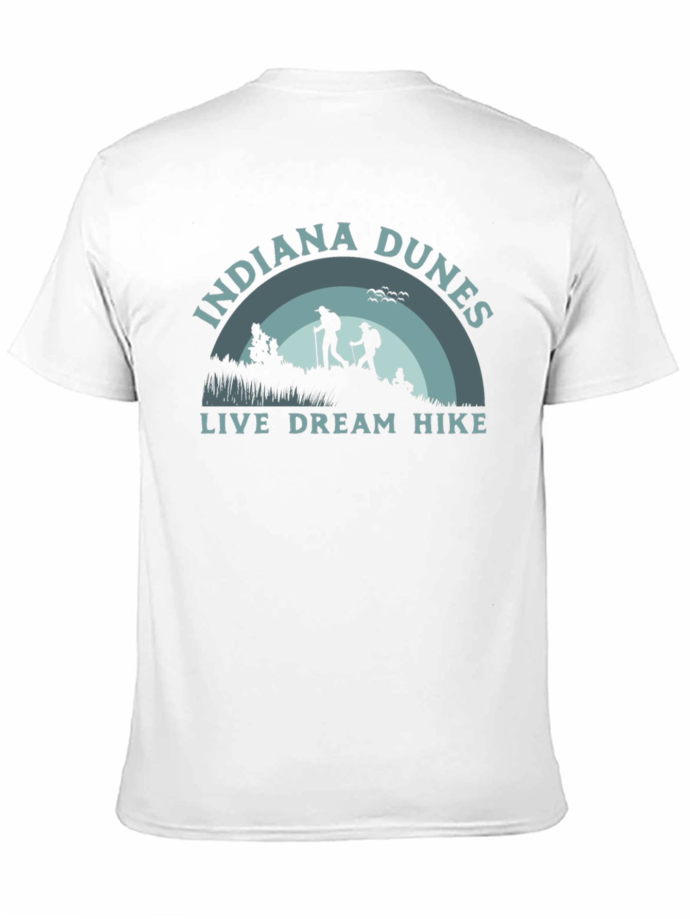 Indiana Dunes Hike T-Shirt - Live Dream Hike