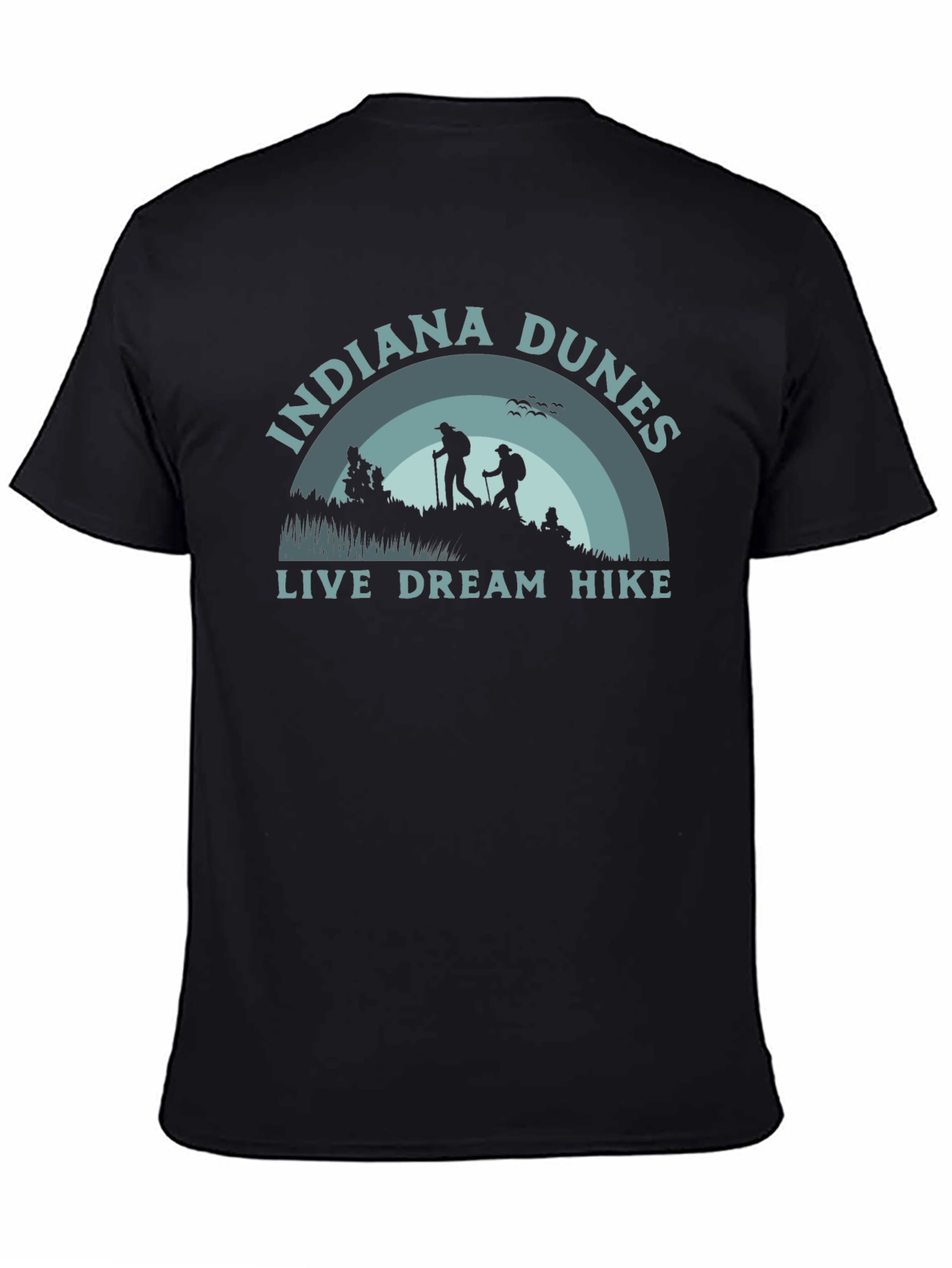 Indiana Dunes Hike T-Shirt - Live Dream Hike