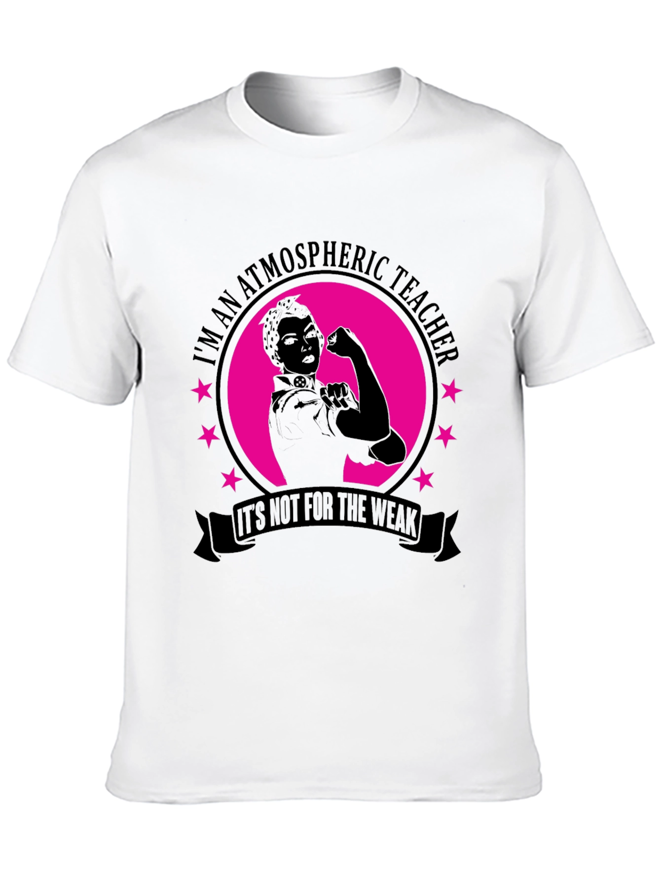 Atmospheric Teacher T-Shirt - Rosie the Riveter Inspired