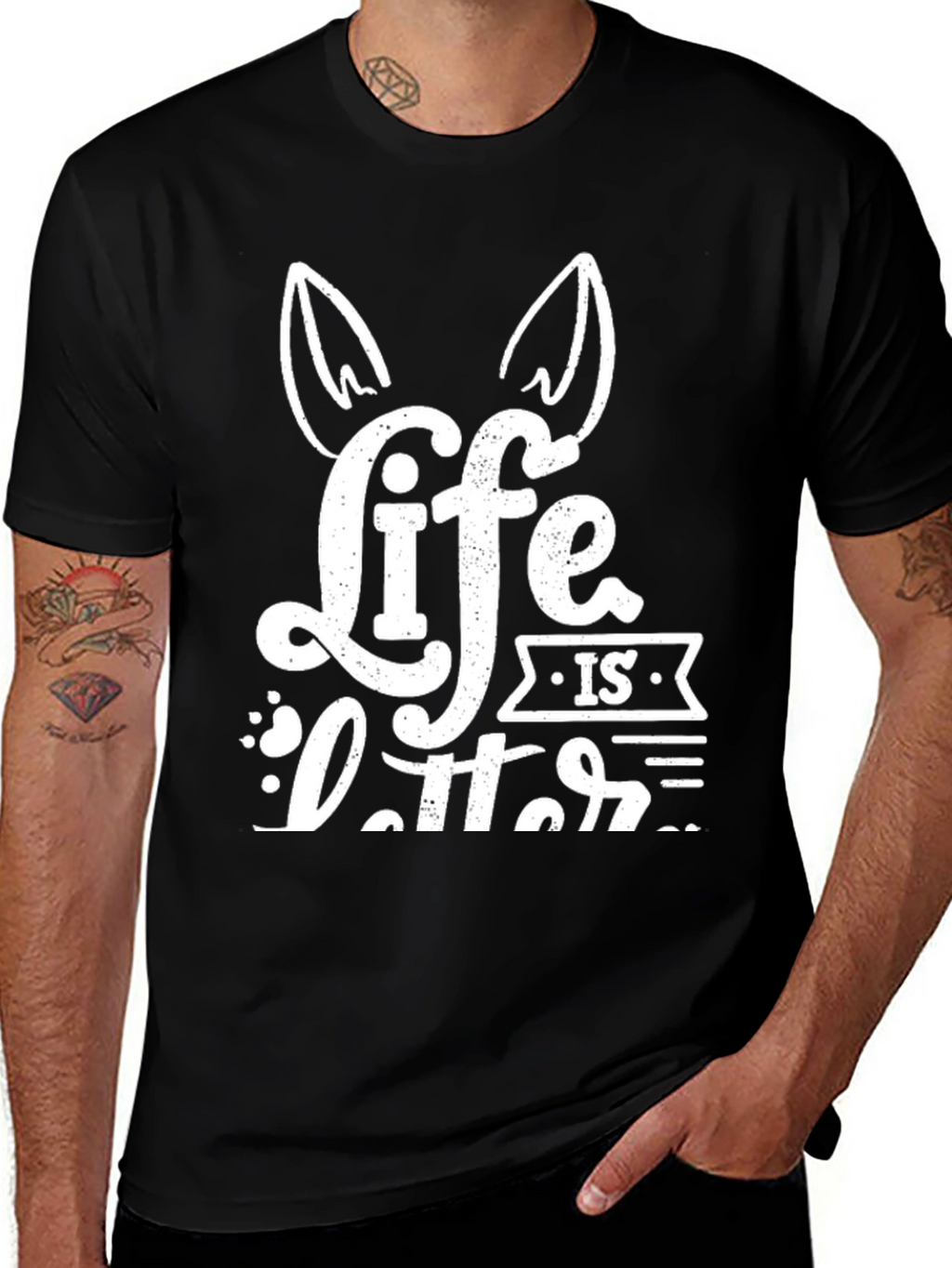 Life is Better with Dogs T-Shirt