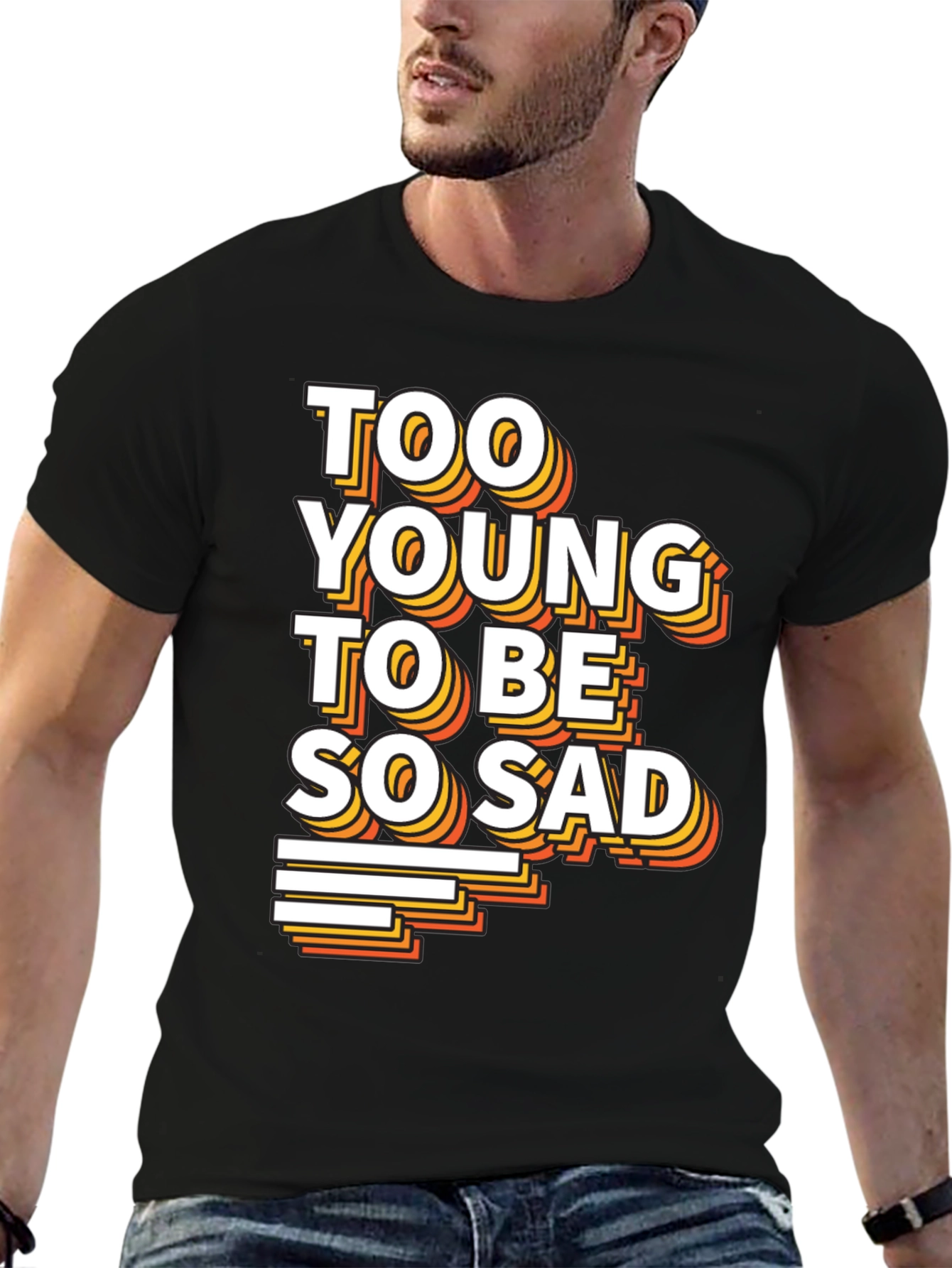 Too Young To Be So Sad Graphic Tee