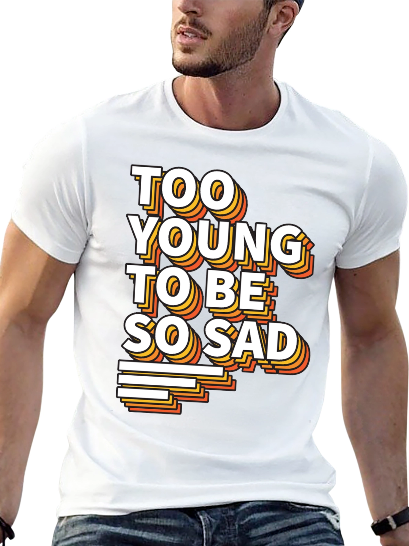 Too Young To Be So Sad Graphic Tee