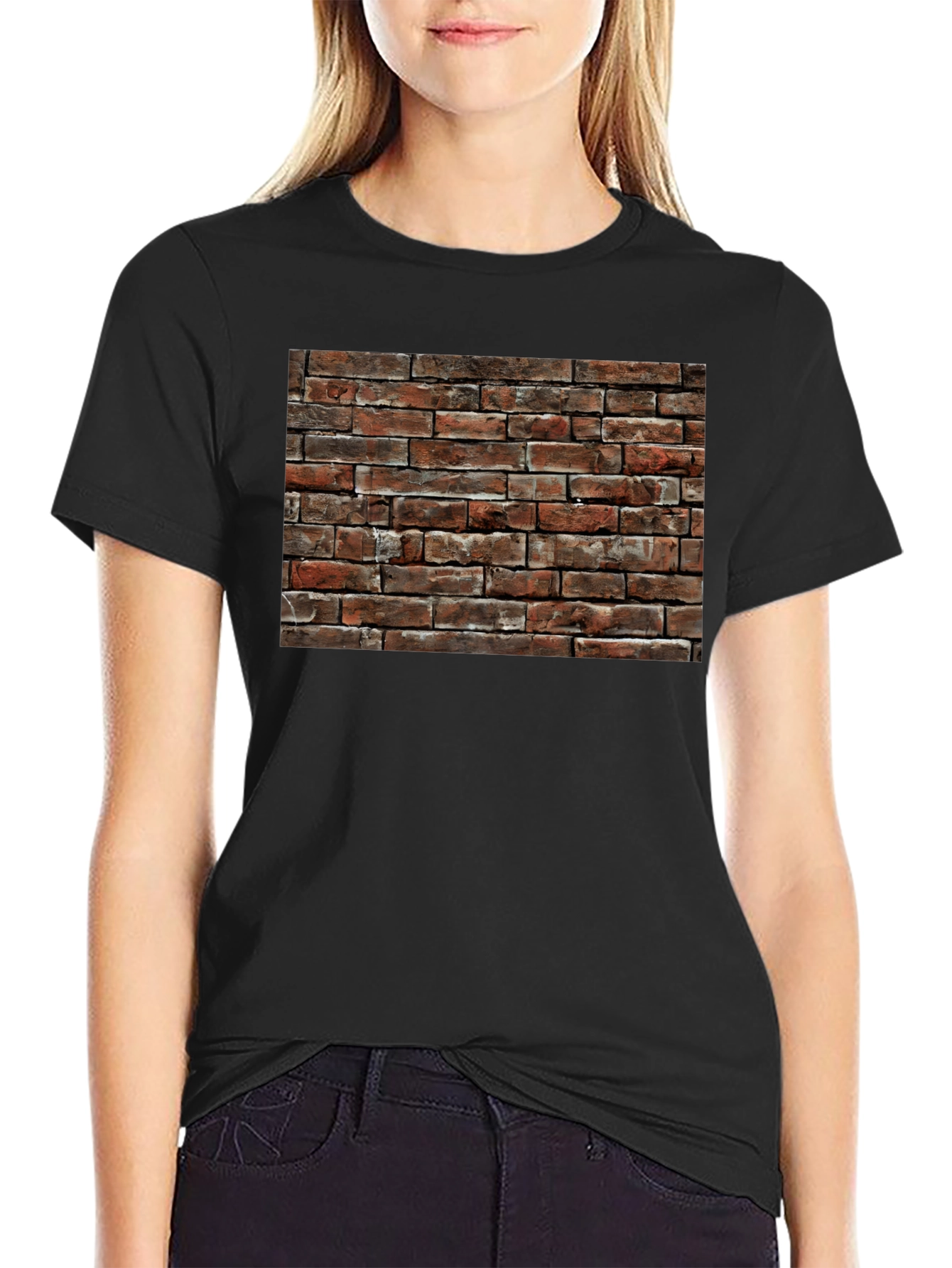 Brick Wall T-Shirt - Unique Graphic Tee
